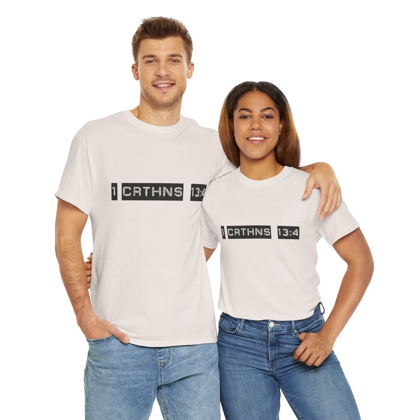 Unisex Heavy Cotton Tee - Love is Patient, Love is Kind