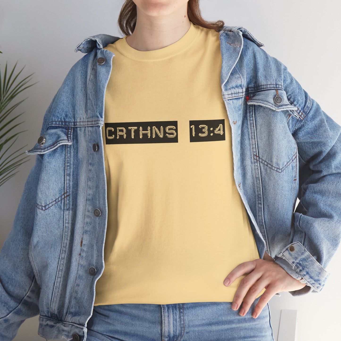 Unisex Heavy Cotton Tee - Love is Patient, Love is Kind