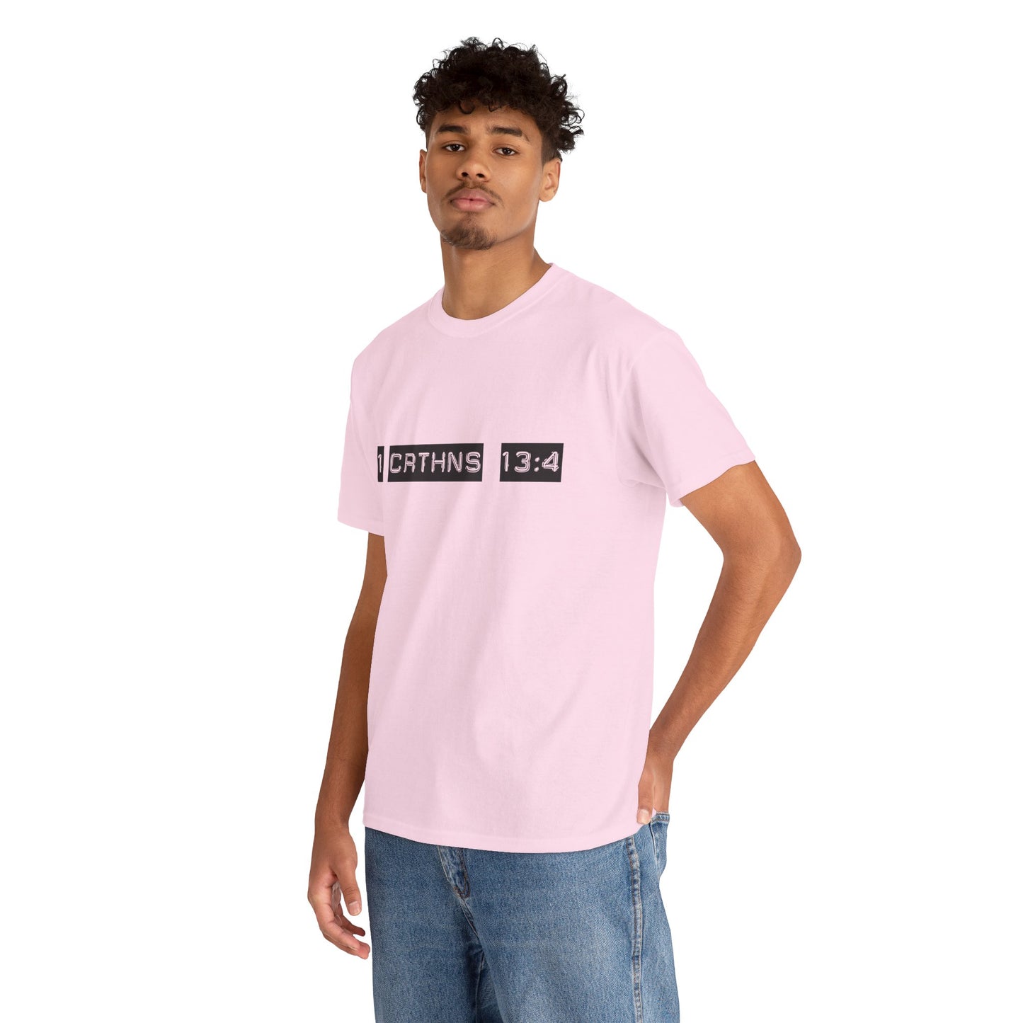 Unisex Heavy Cotton Tee - Love is Patient, Love is Kind