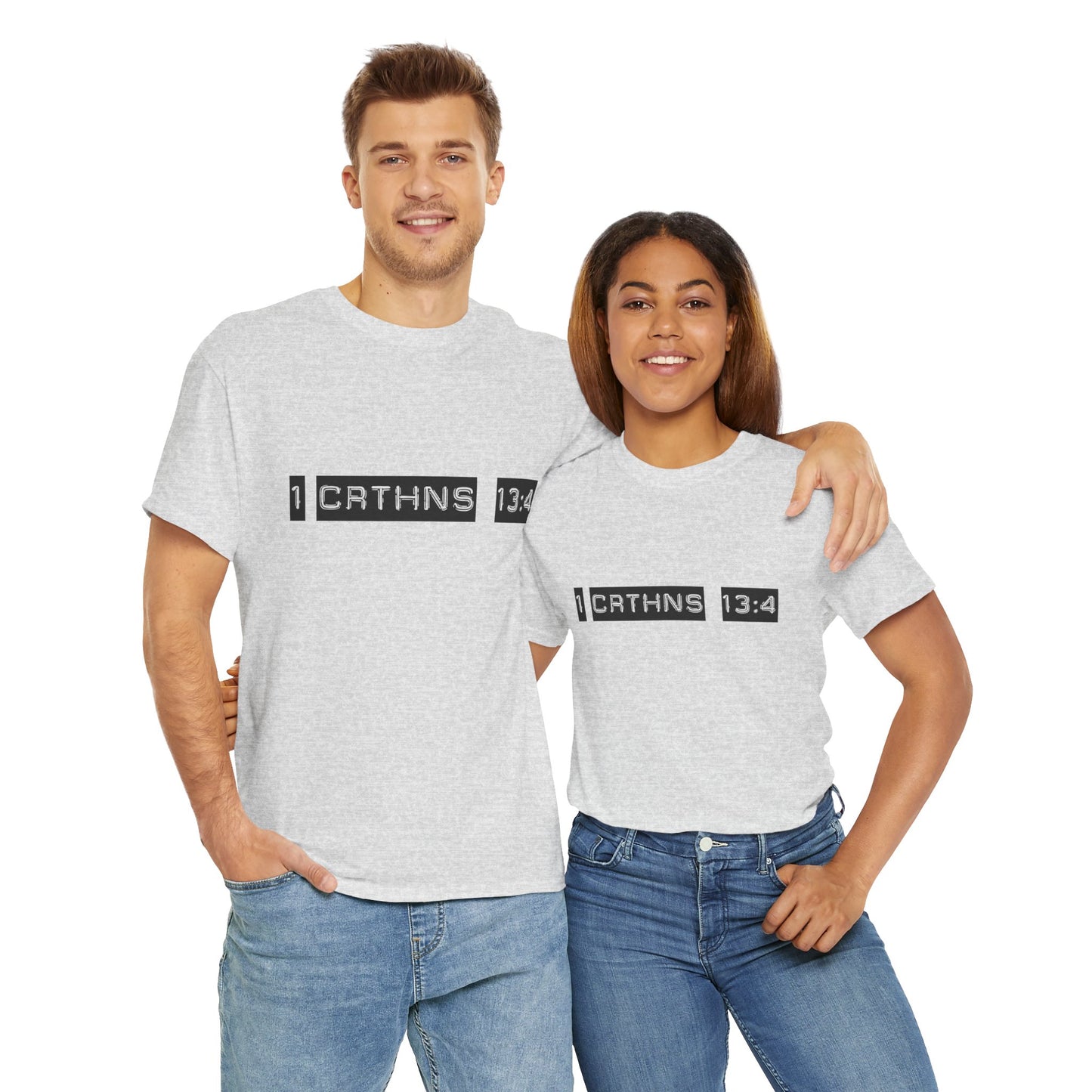 Unisex Heavy Cotton Tee - Love is Patient, Love is Kind