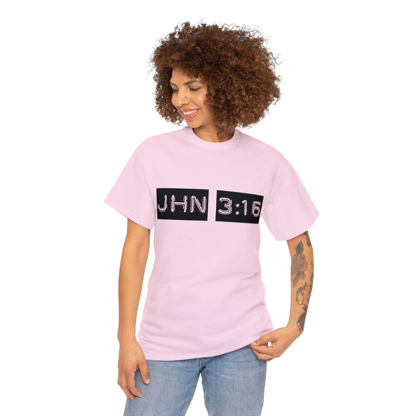 Unisex Heavy Cotton Tee - He so Loved the World