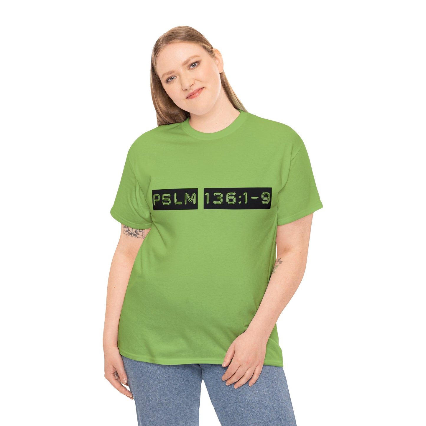 Unisex Heavy Cotton Tee - His Mercy Endureth Forever