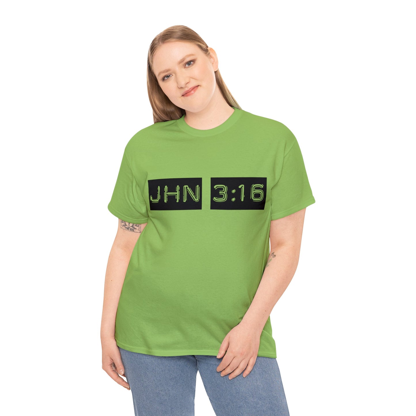 Unisex Heavy Cotton Tee - He so Loved the World
