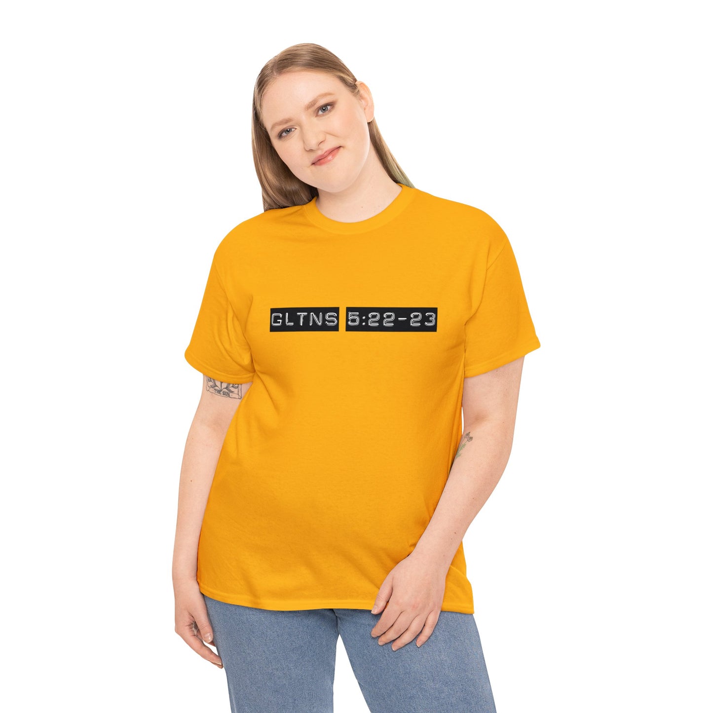 Unisex Heavy Cotton Tee - Verse Fruit of the Spirit
