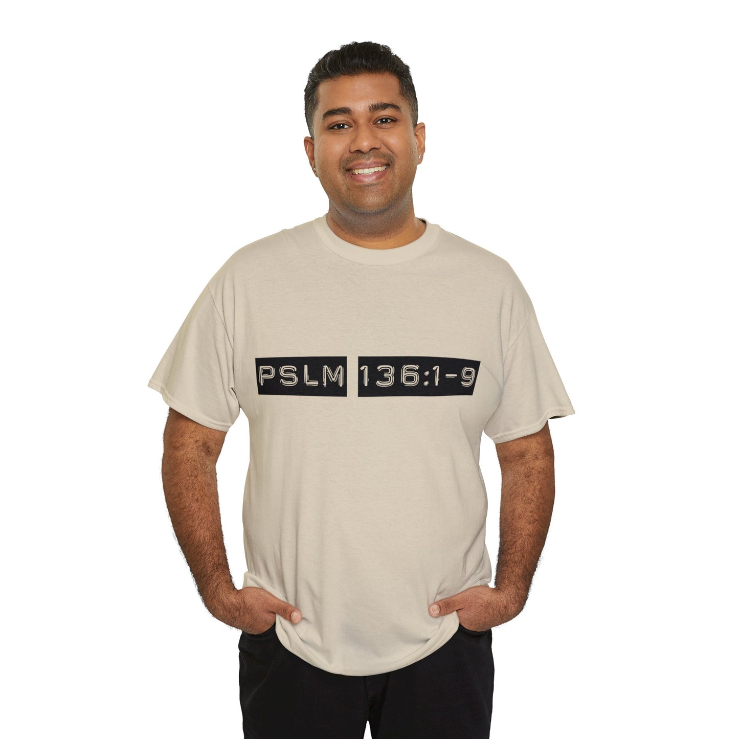 Unisex Heavy Cotton Tee - His Mercy Endureth Forever