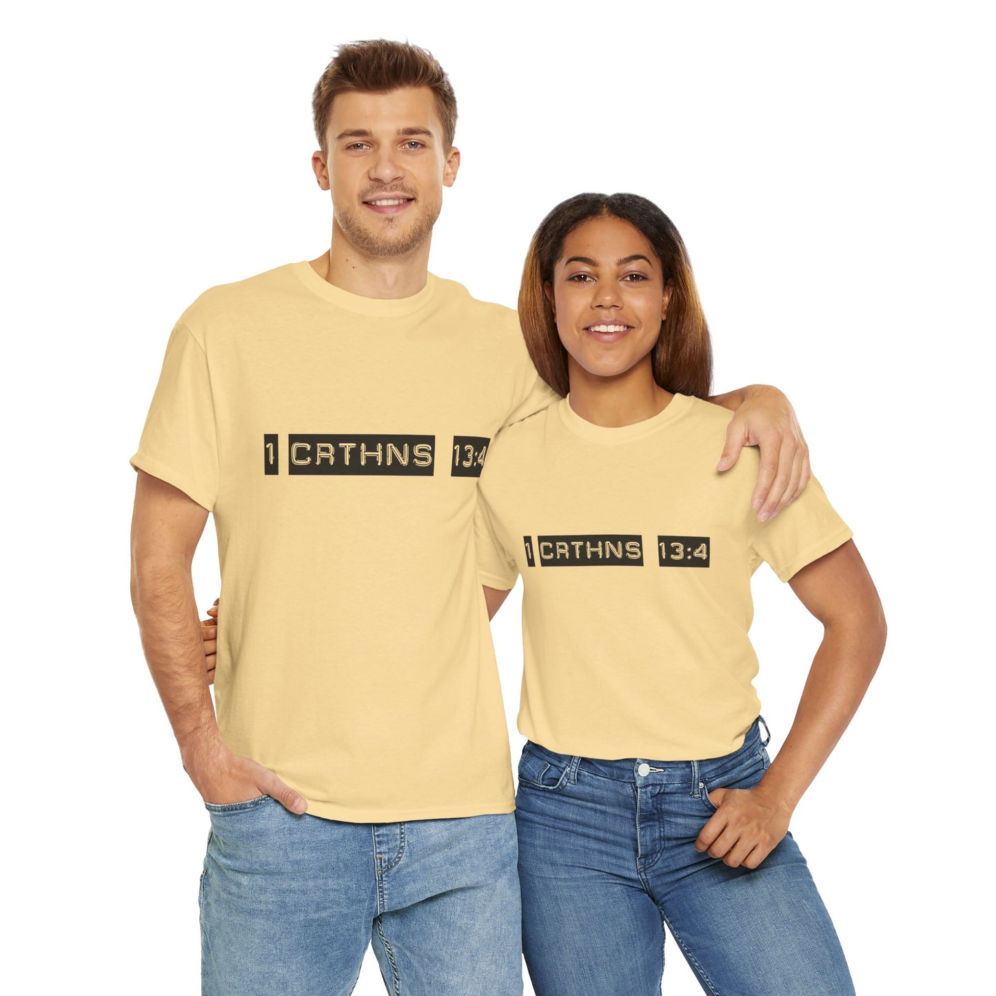 Unisex Heavy Cotton Tee - Love is Patient, Love is Kind