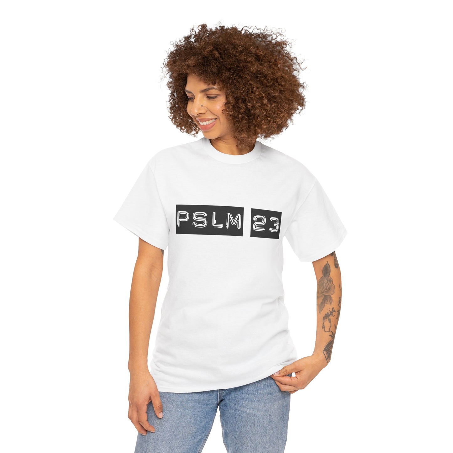 Unisex Heavy Cotton Tee - The Lord is my Shepherd
