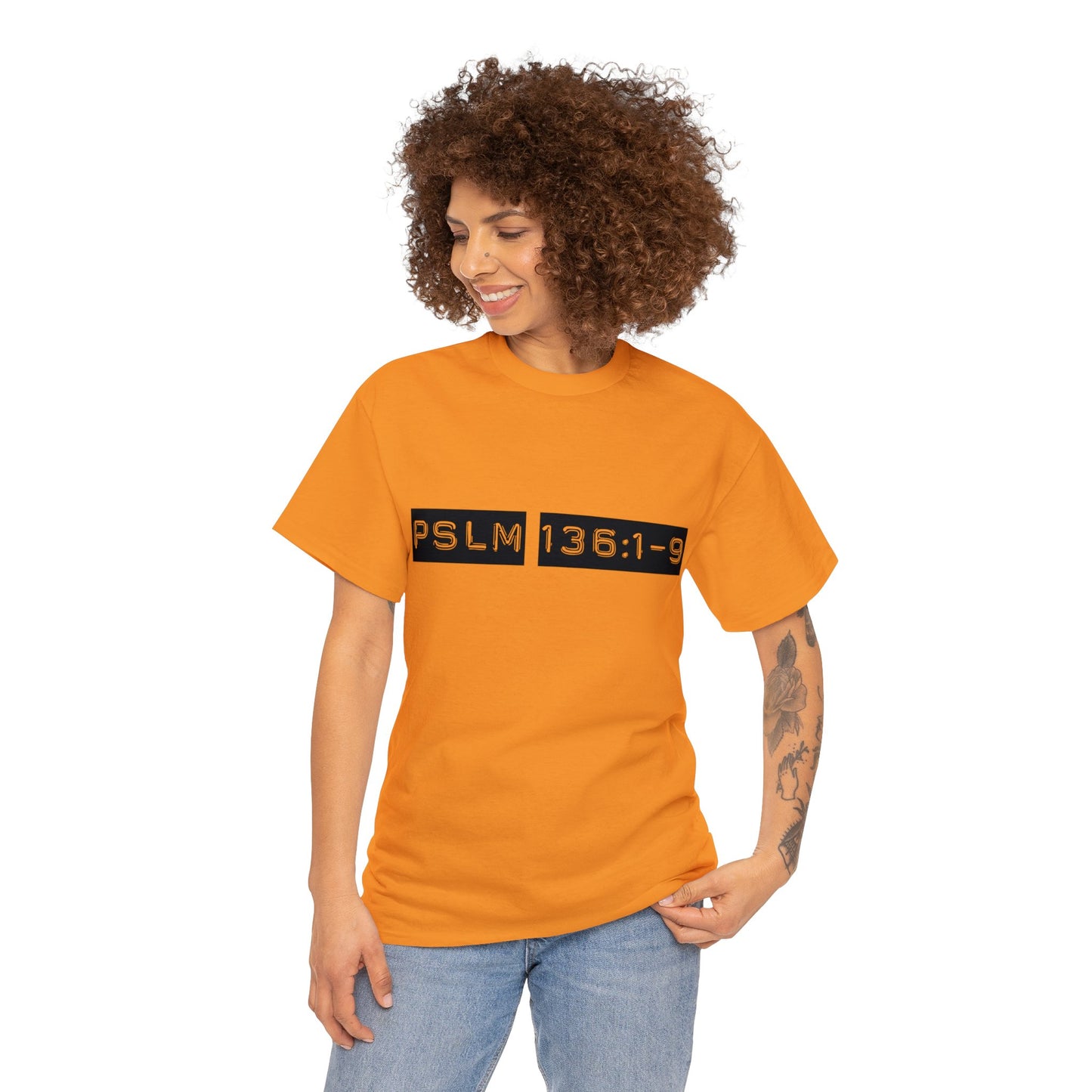 Unisex Heavy Cotton Tee - His Mercy Endureth Forever