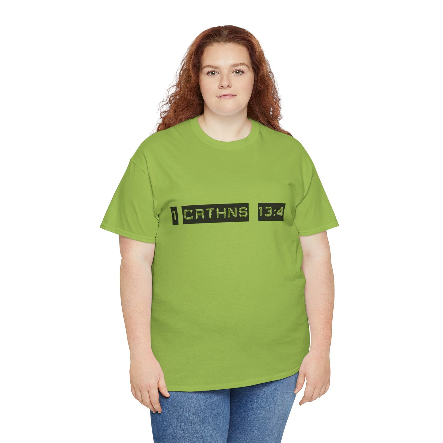 Unisex Heavy Cotton Tee - Love is Patient, Love is Kind