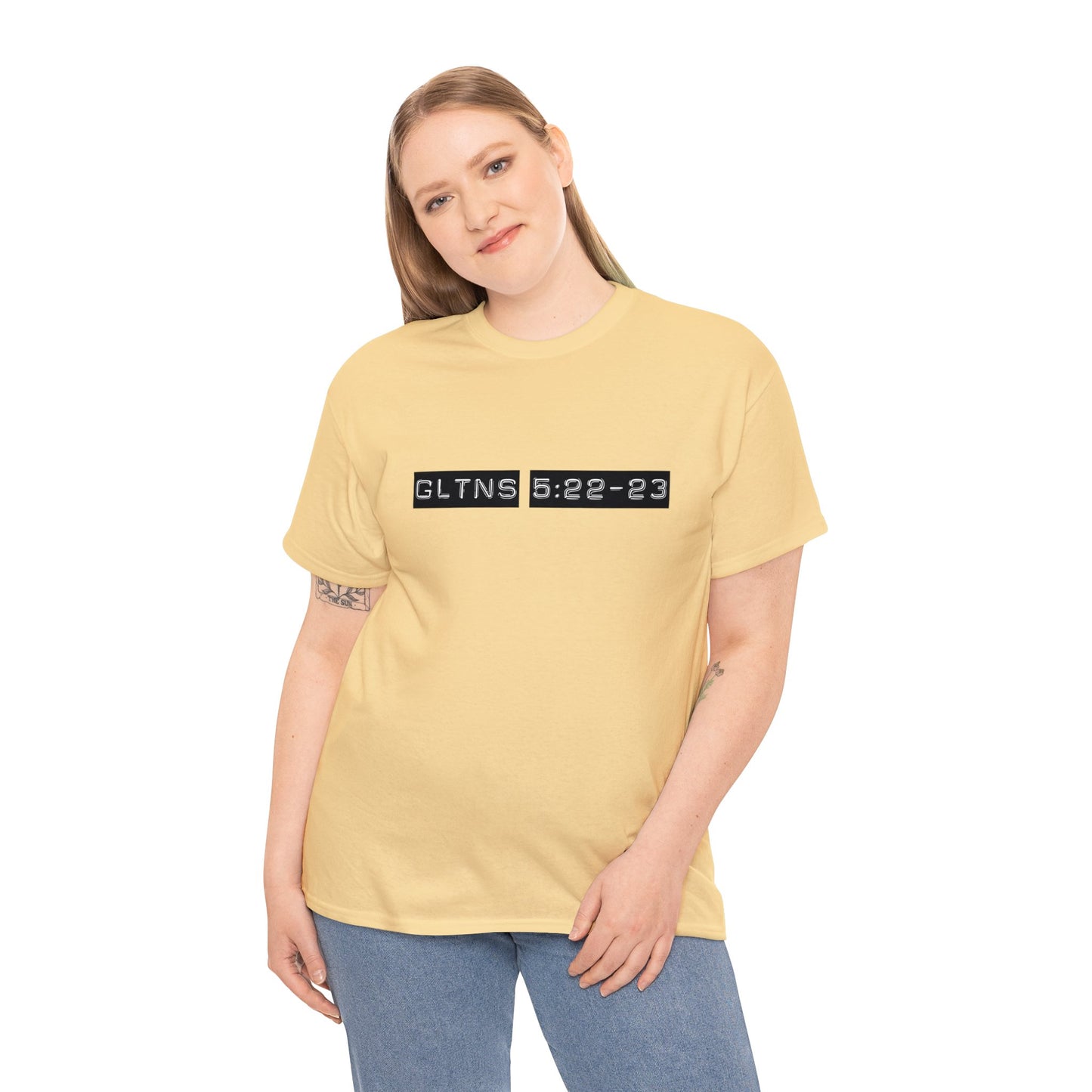Unisex Heavy Cotton Tee - Verse Fruit of the Spirit