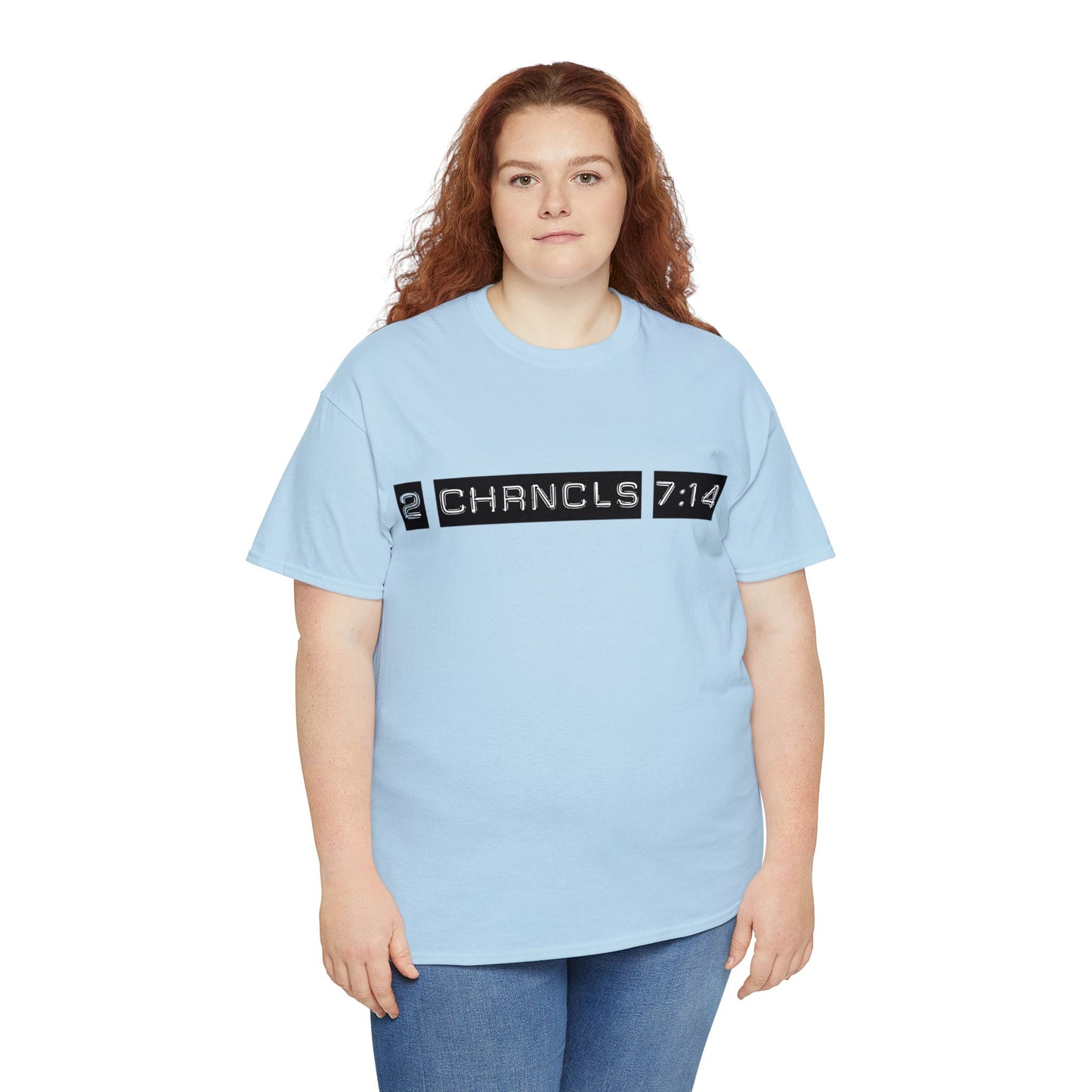 Unisex Heavy Cotton Tee - Be Humble and Pray