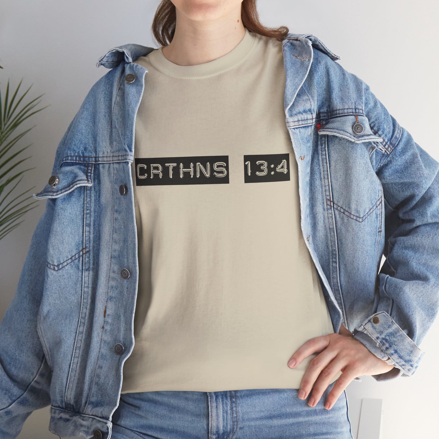 Unisex Heavy Cotton Tee - Love is Patient, Love is Kind