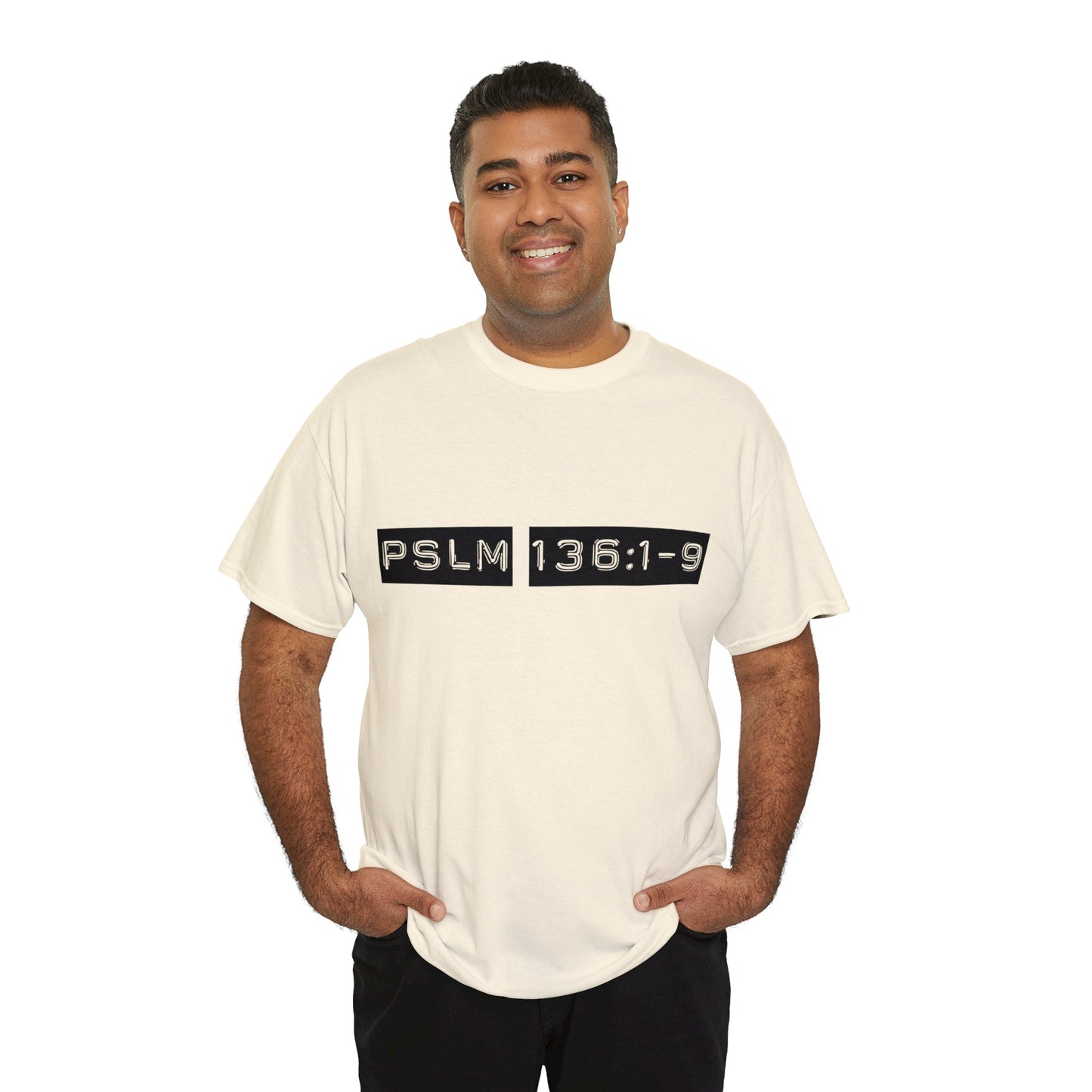 Unisex Heavy Cotton Tee - His Mercy Endureth Forever