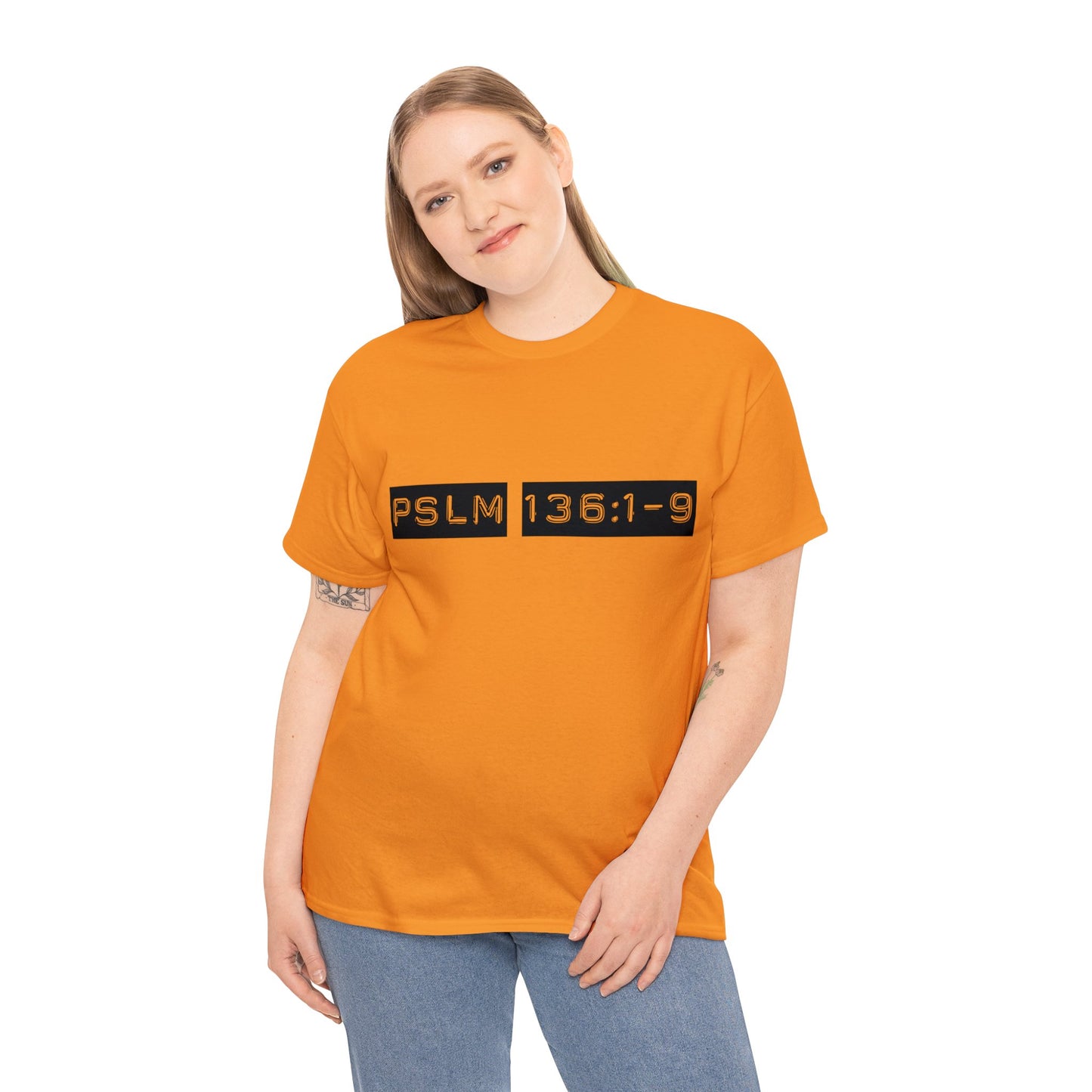 Unisex Heavy Cotton Tee - His Mercy Endureth Forever