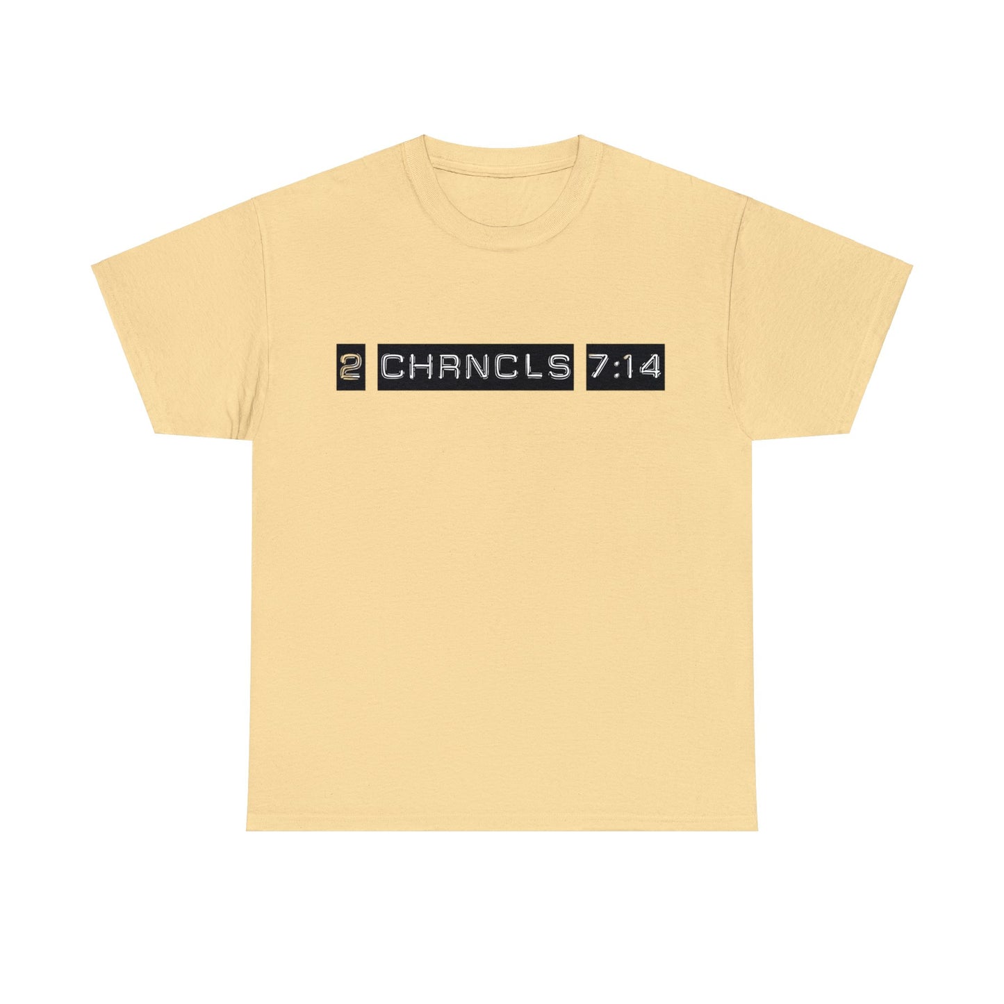 Unisex Heavy Cotton Tee - Be Humble and Pray