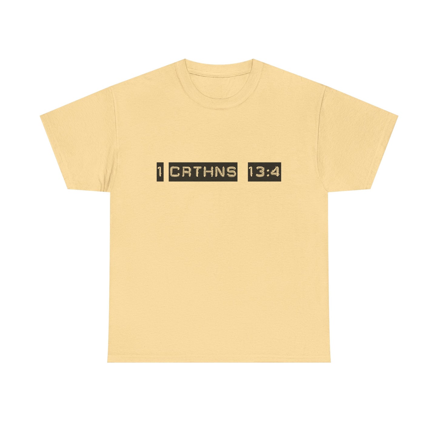 Unisex Heavy Cotton Tee - Love is Patient, Love is Kind