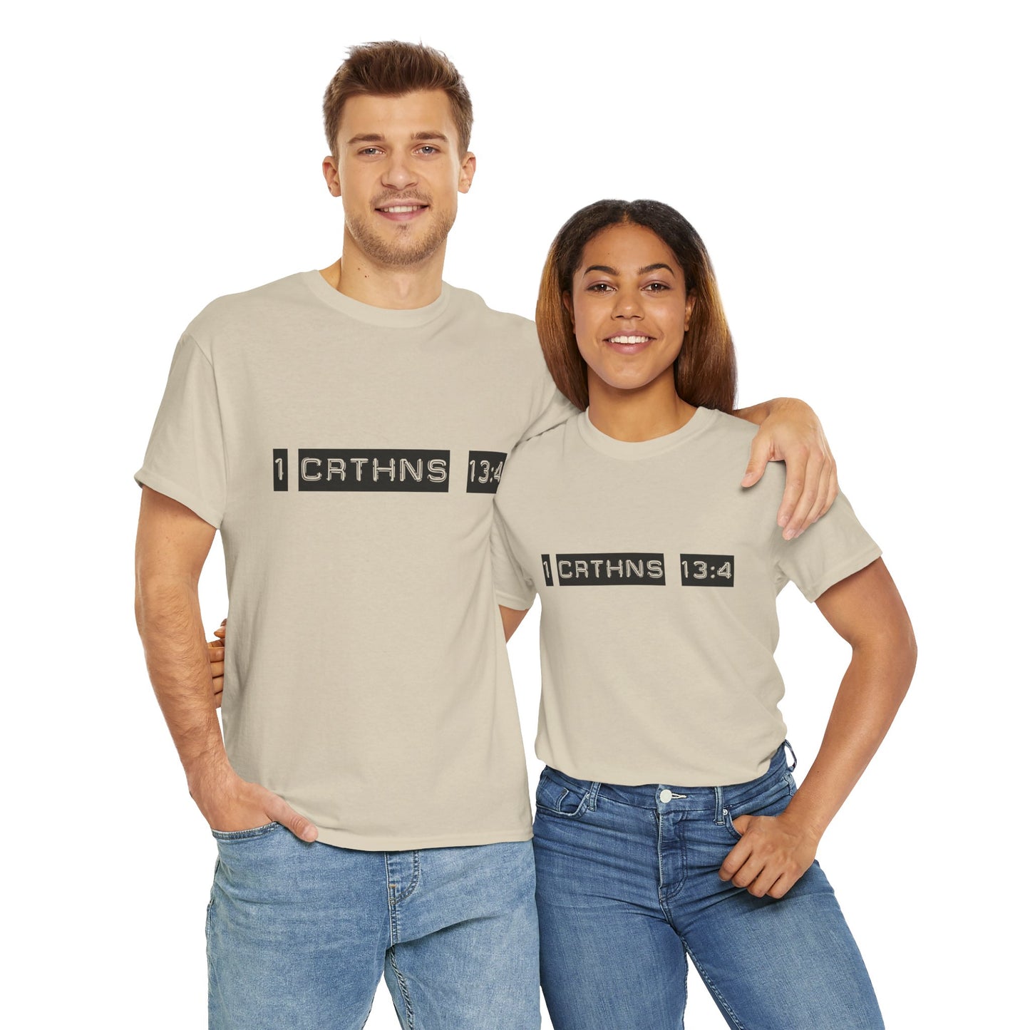 Unisex Heavy Cotton Tee - Love is Patient, Love is Kind