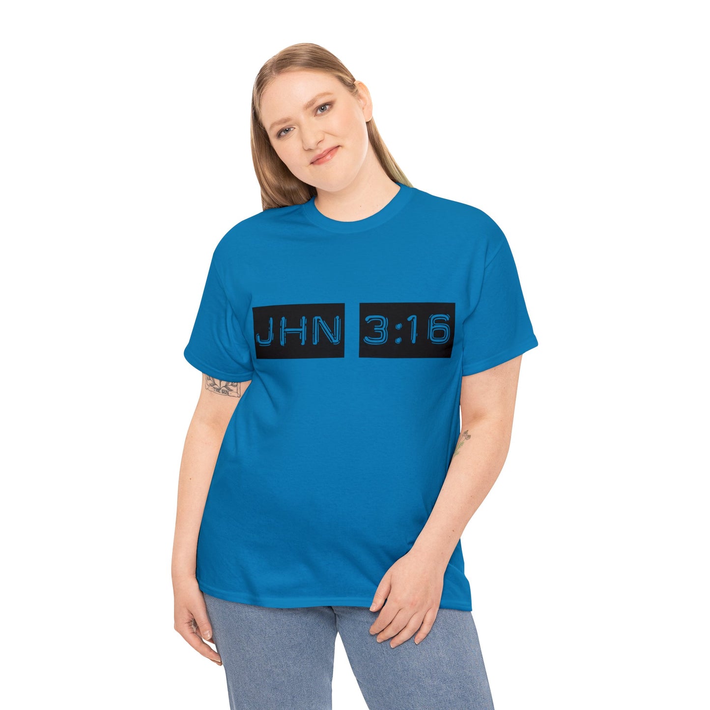 Unisex Heavy Cotton Tee - He so Loved the World