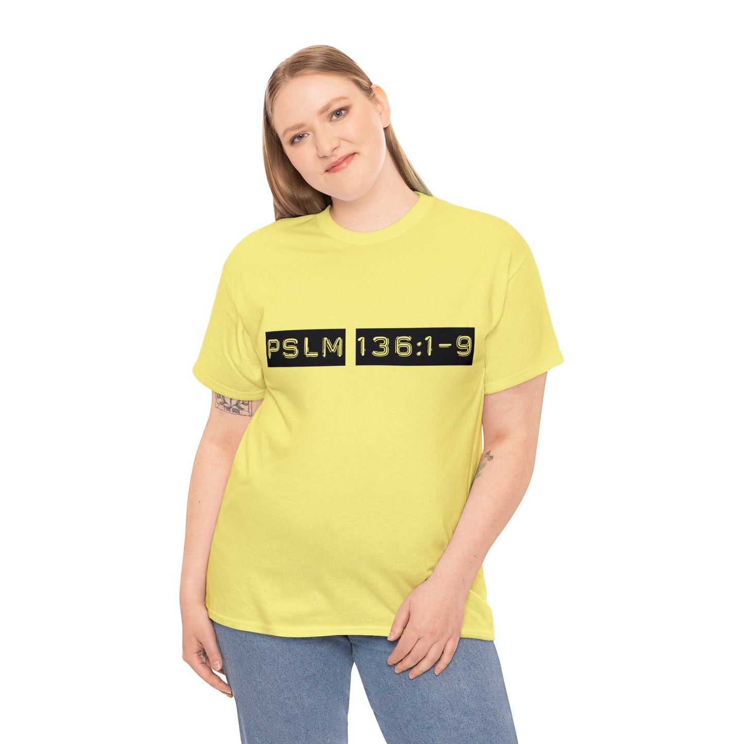 Unisex Heavy Cotton Tee - His Mercy Endureth Forever
