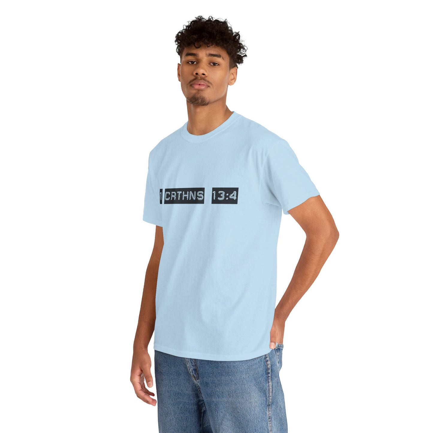 Unisex Heavy Cotton Tee - Love is Patient, Love is Kind