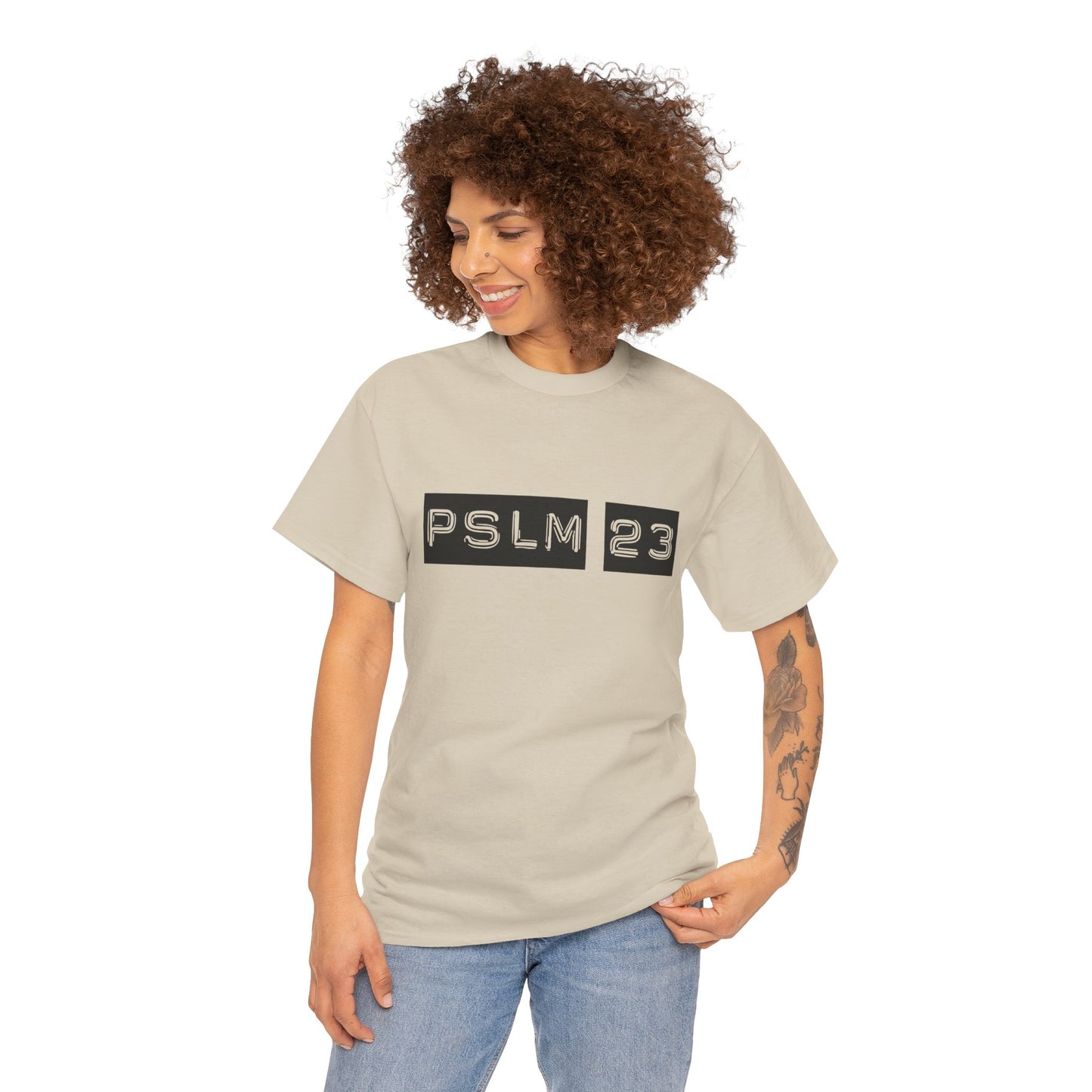Unisex Heavy Cotton Tee - The Lord is my Shepherd