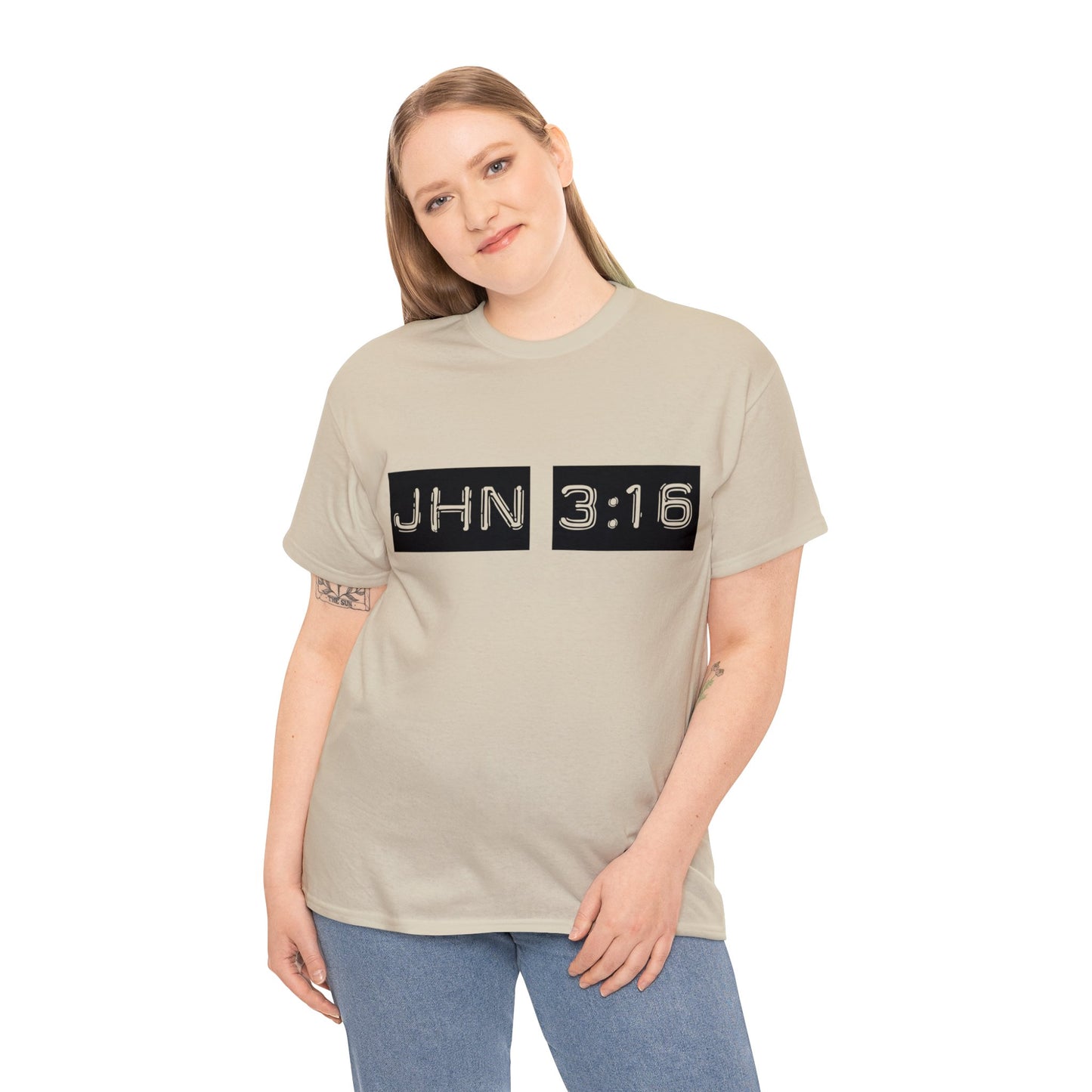 Unisex Heavy Cotton Tee - He so Loved the World
