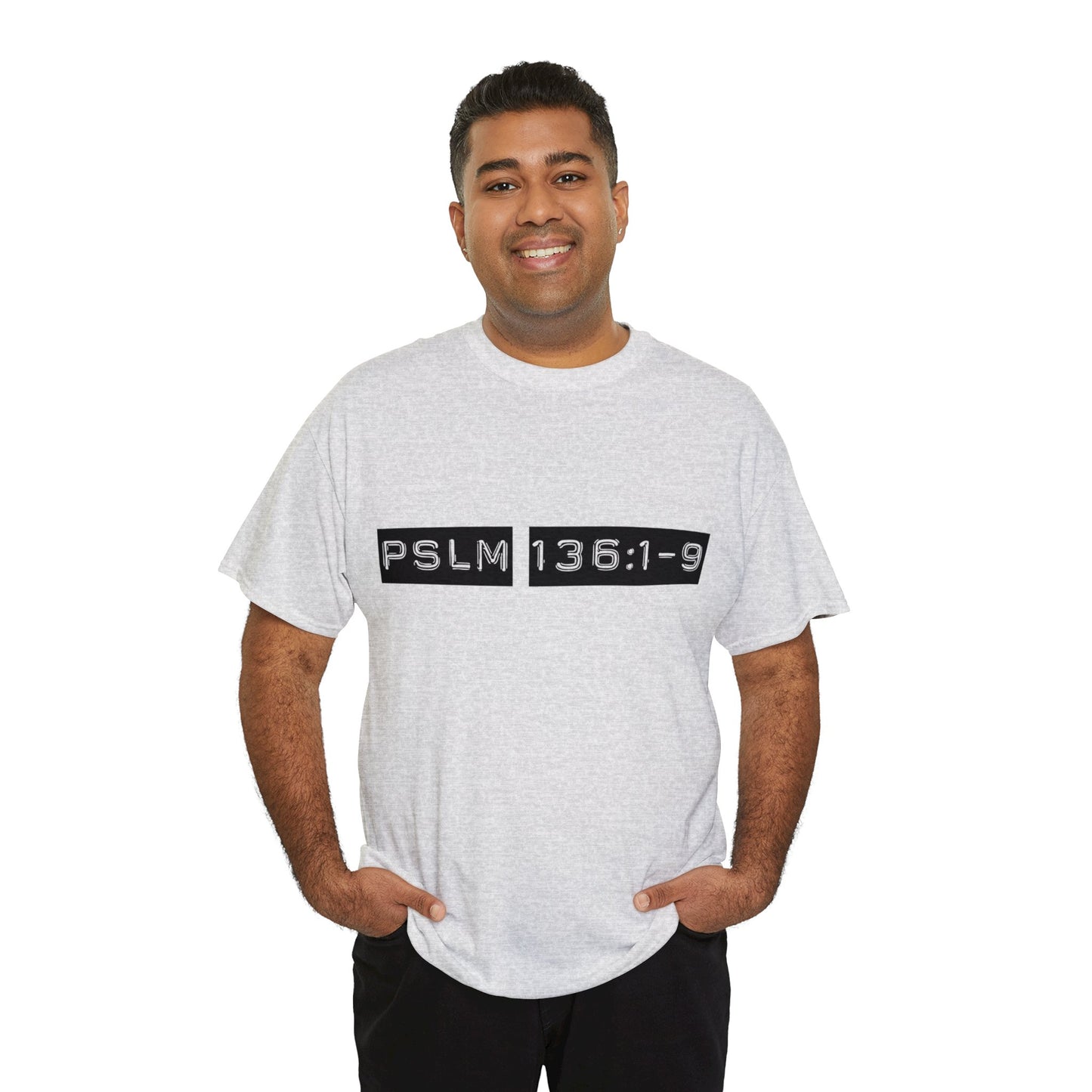 Unisex Heavy Cotton Tee - His Mercy Endureth Forever