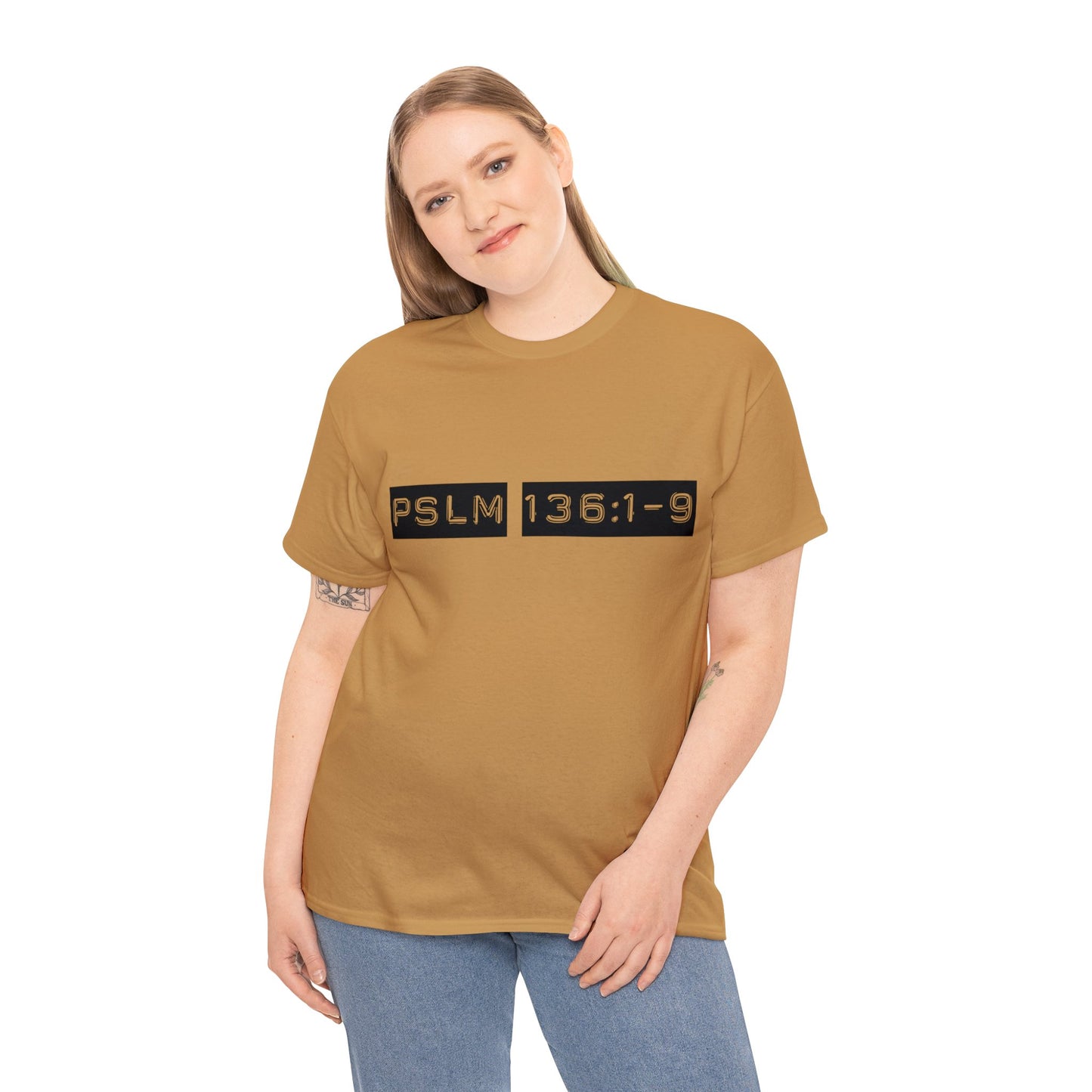 Unisex Heavy Cotton Tee - His Mercy Endureth Forever