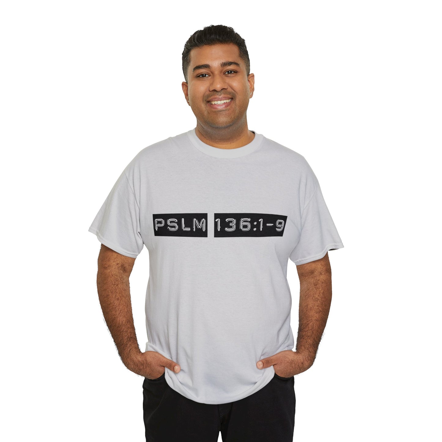 Unisex Heavy Cotton Tee - His Mercy Endureth Forever