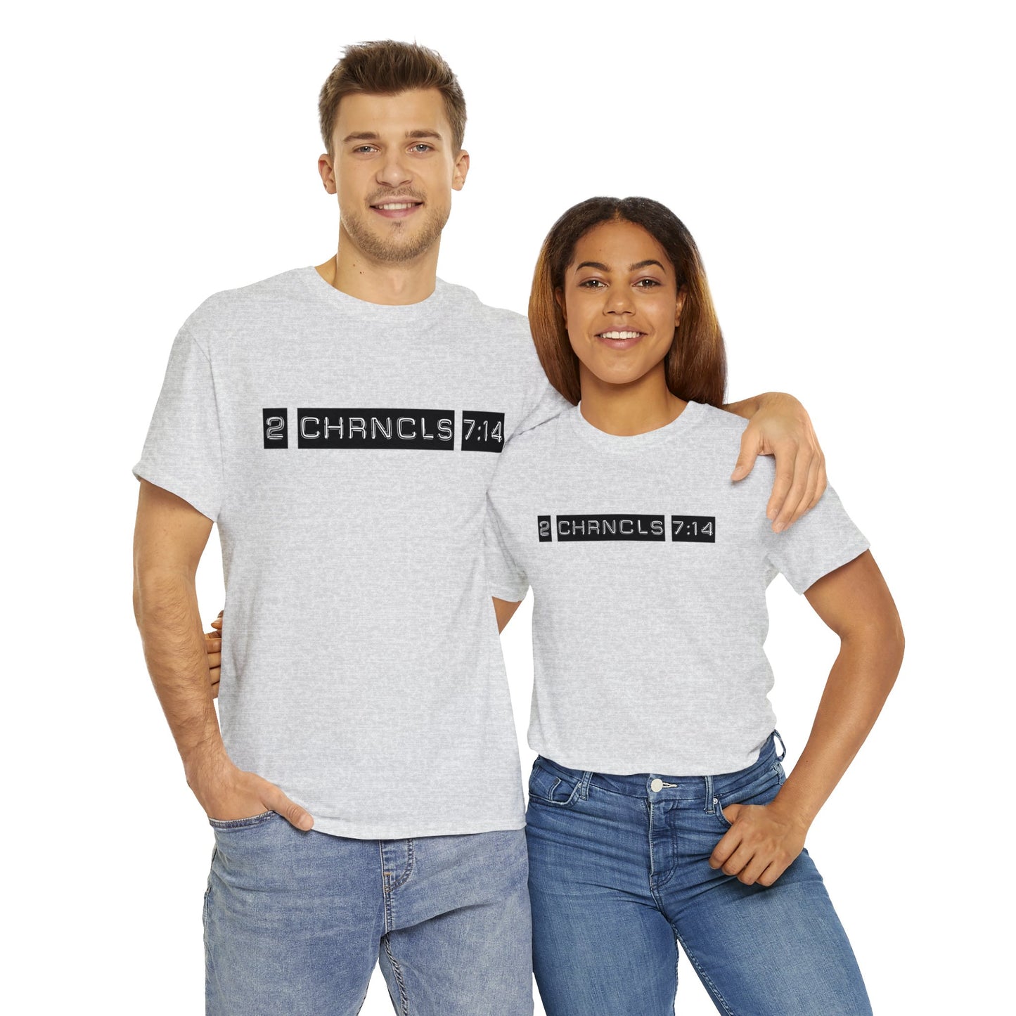 Unisex Heavy Cotton Tee - Be Humble and Pray