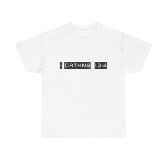 Unisex Heavy Cotton Tee - Love is Patient, Love is Kind