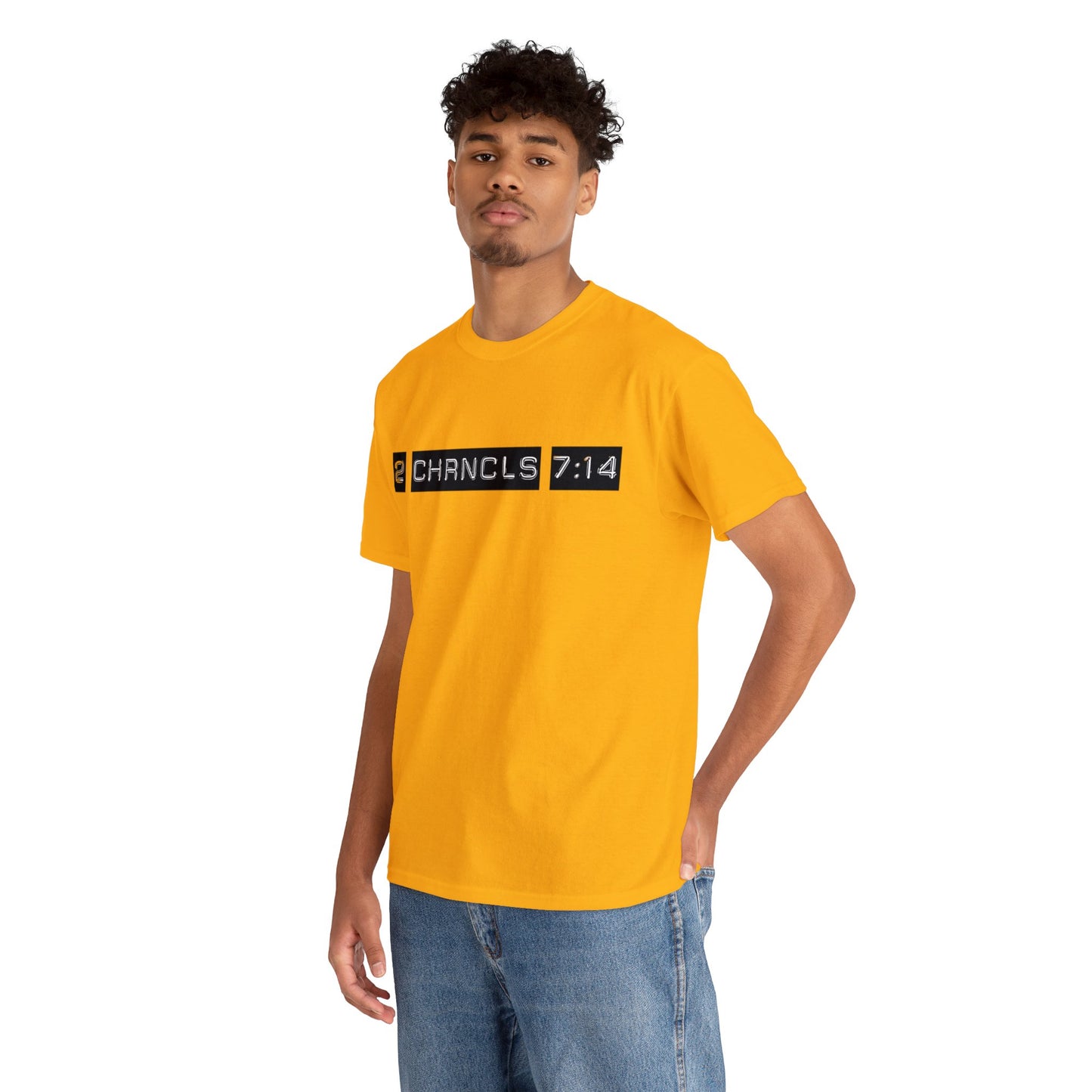 Unisex Heavy Cotton Tee - Be Humble and Pray