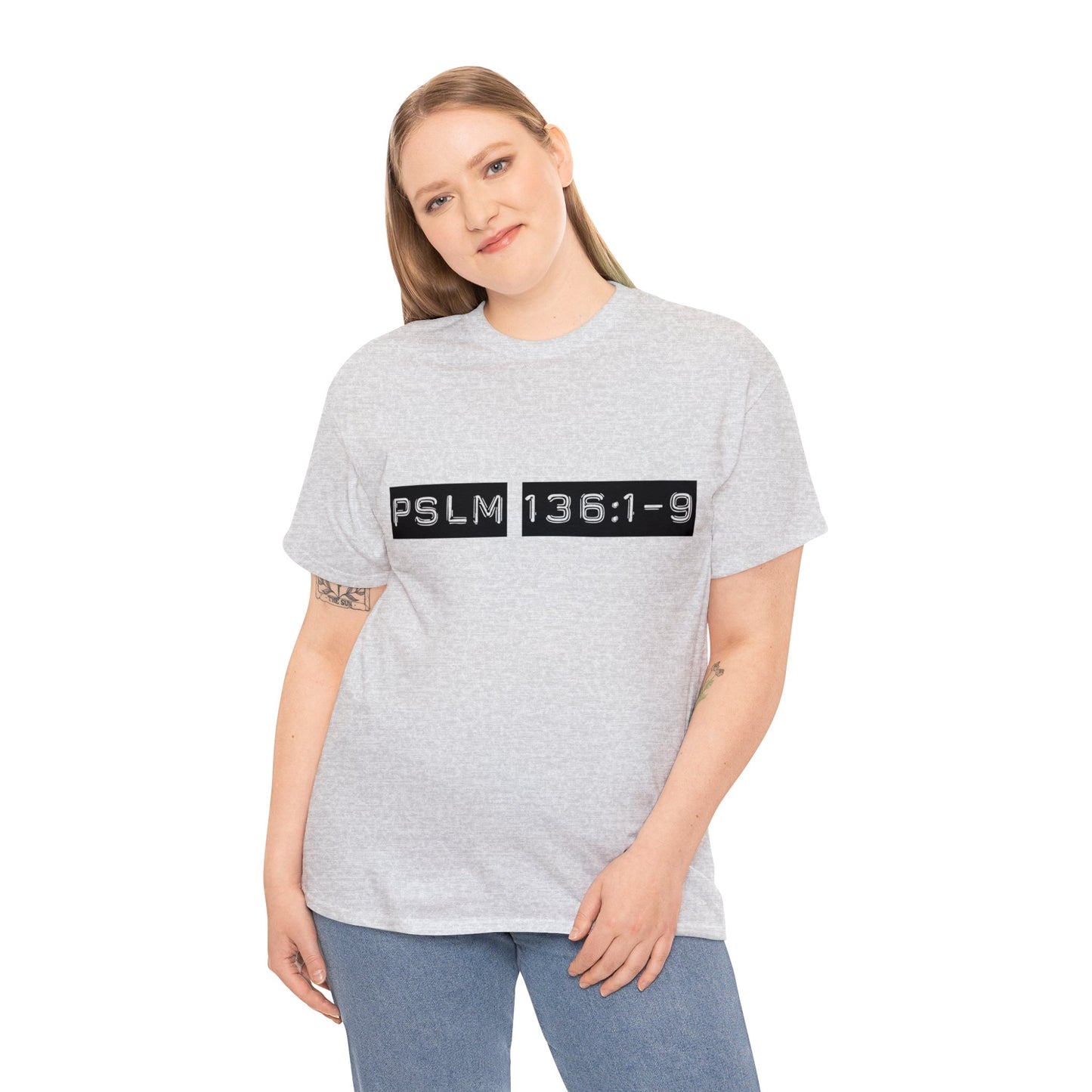 Unisex Heavy Cotton Tee - His Mercy Endureth Forever