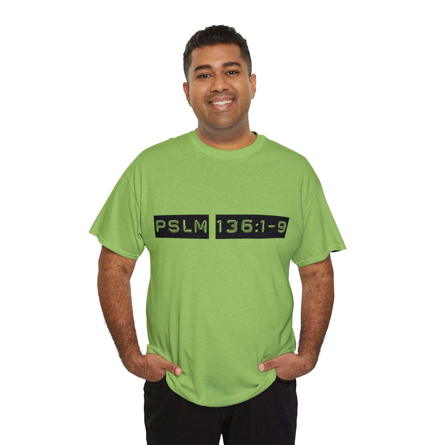 Unisex Heavy Cotton Tee - His Mercy Endureth Forever