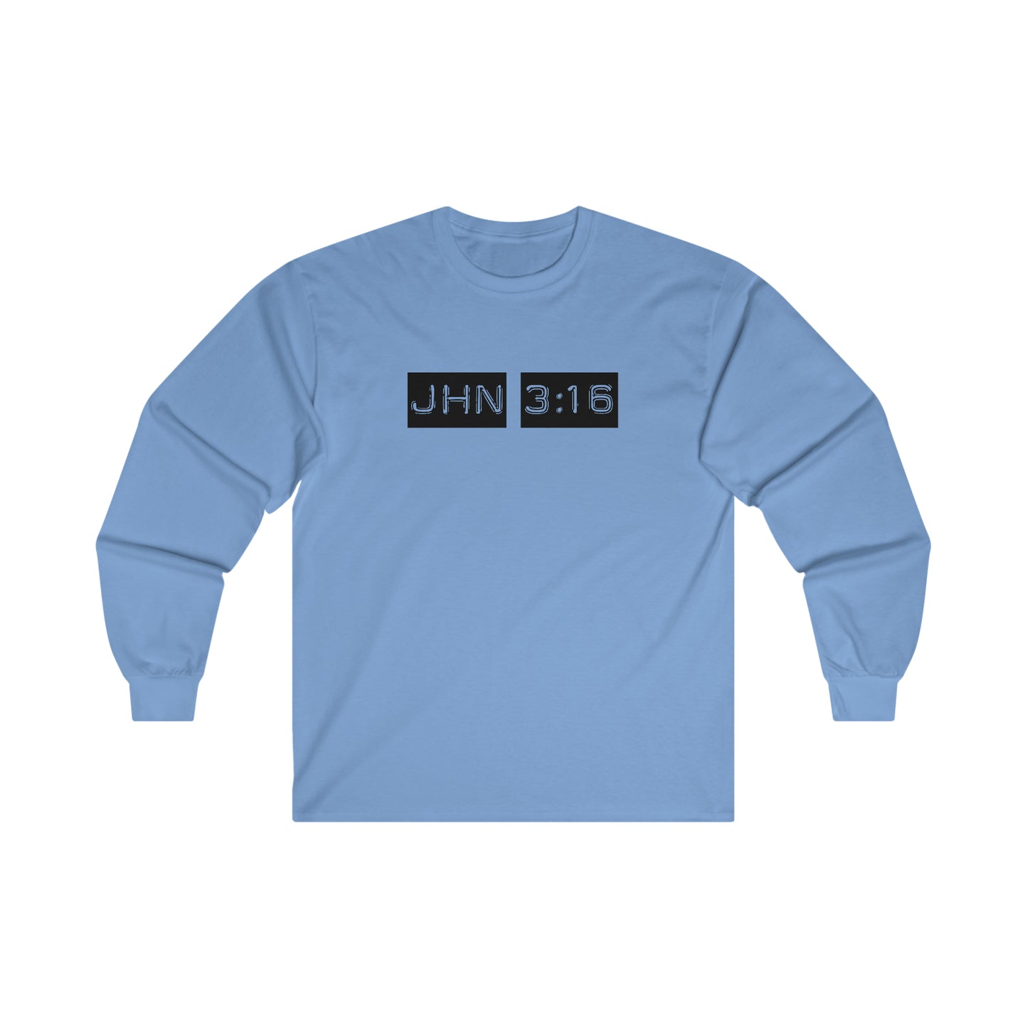 Ultra Cotton Long Sleeve Tee - God so loved the World