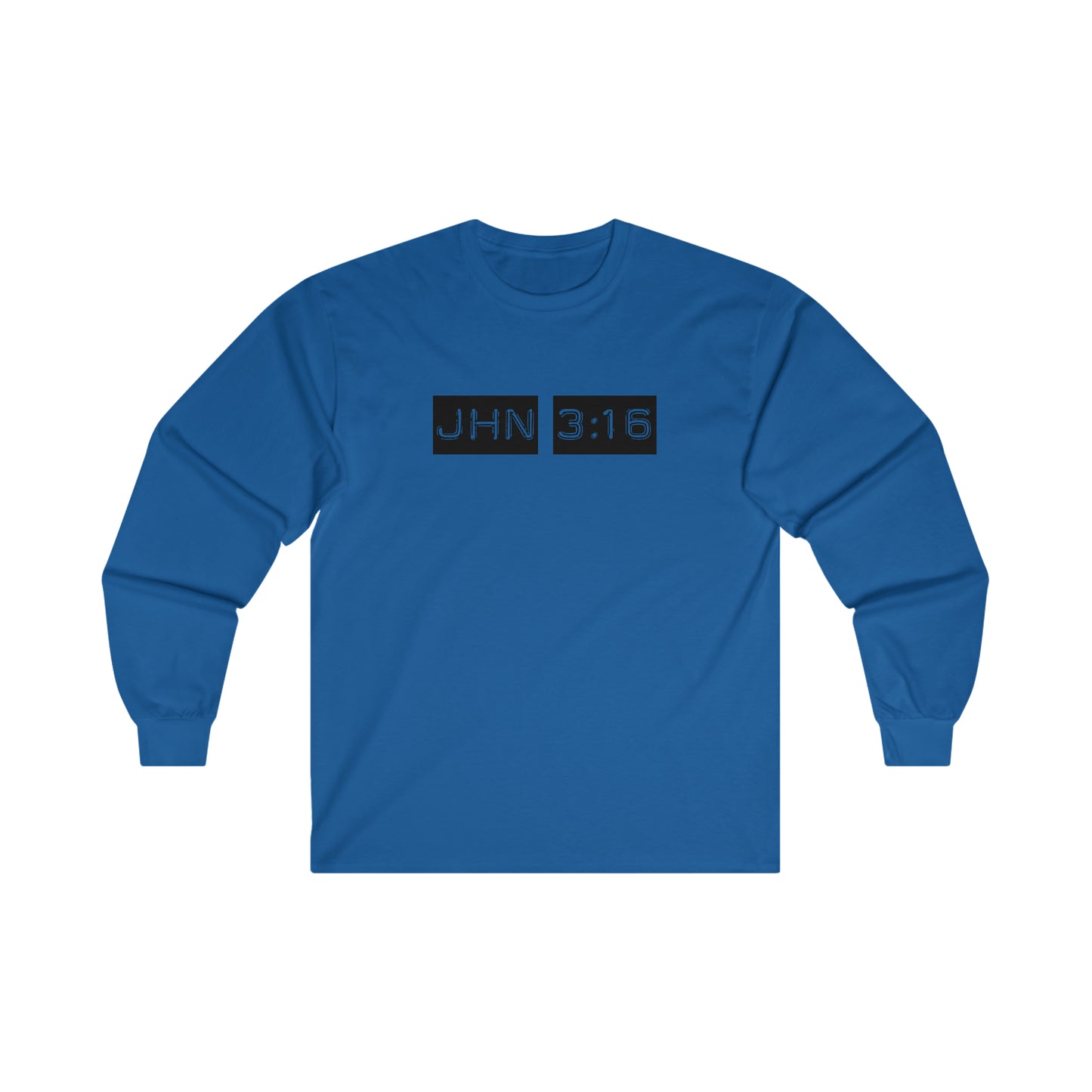 Ultra Cotton Long Sleeve Tee - God so loved the World
