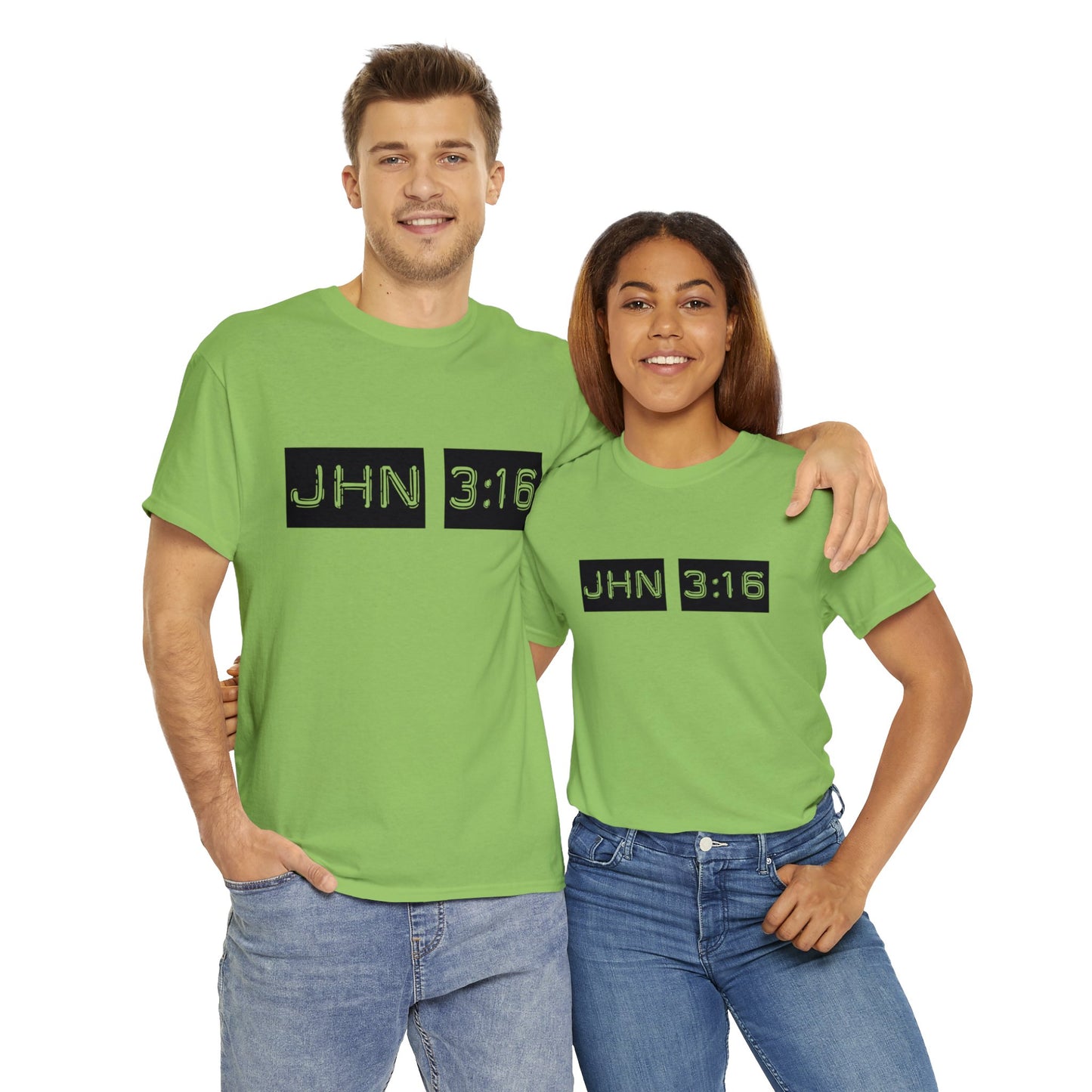 Unisex Heavy Cotton Tee - He so Loved the World