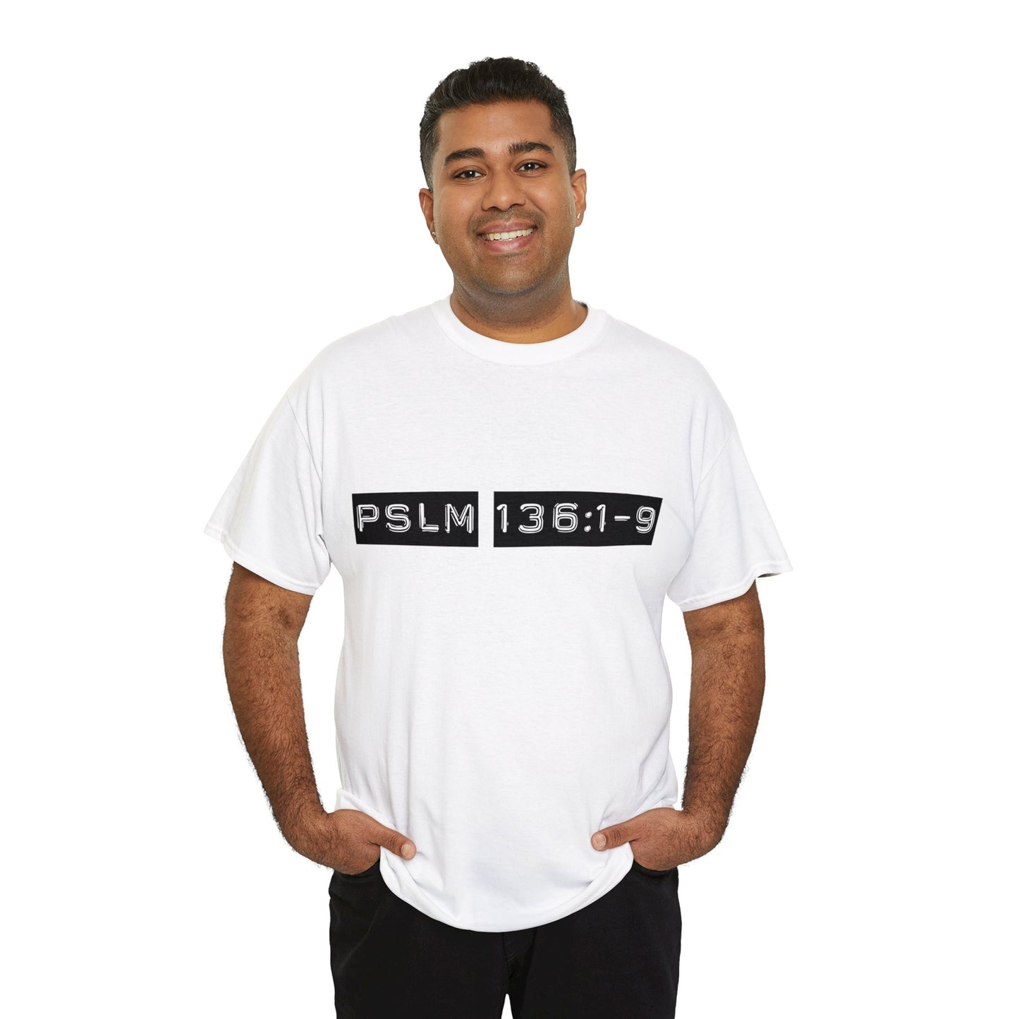 Unisex Heavy Cotton Tee - His Mercy Endureth Forever