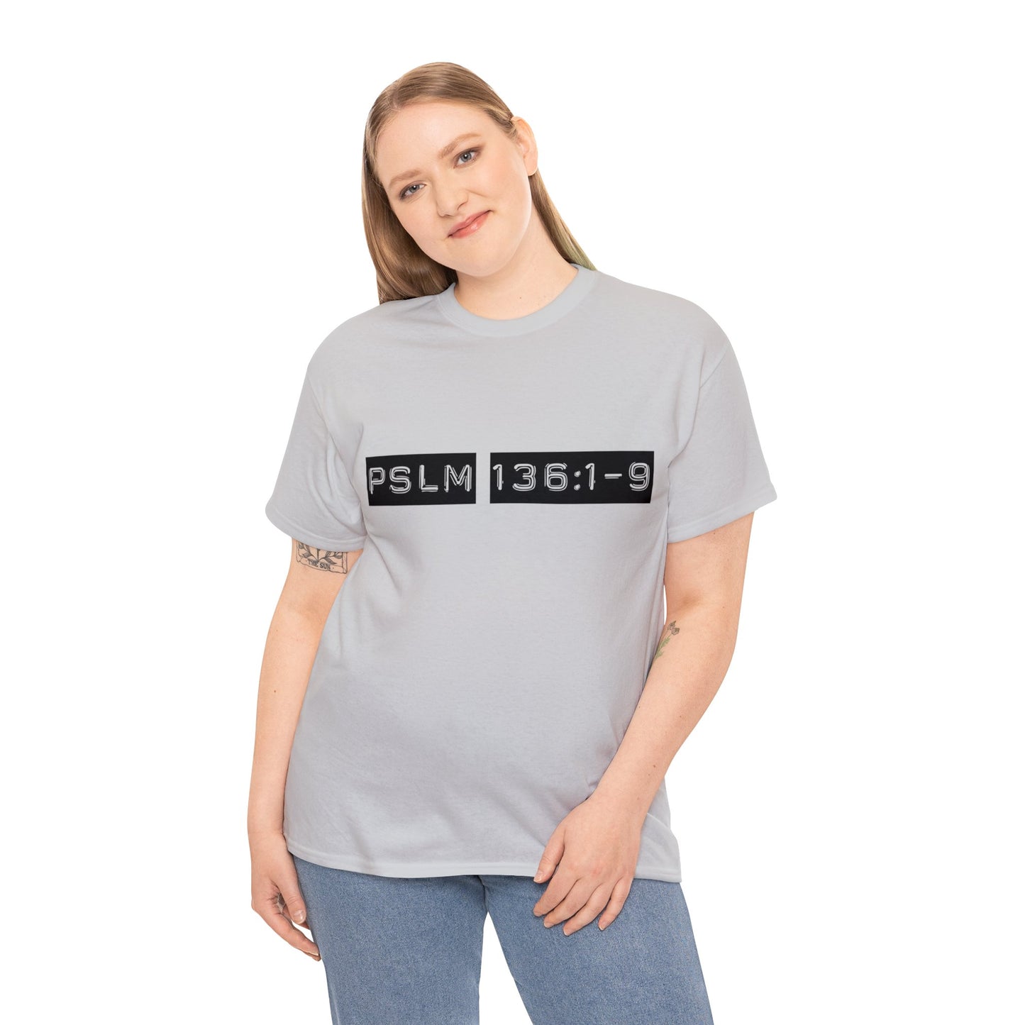 Unisex Heavy Cotton Tee - His Mercy Endureth Forever