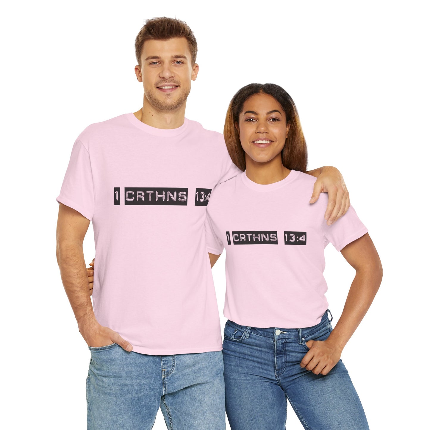 Unisex Heavy Cotton Tee - Love is Patient, Love is Kind