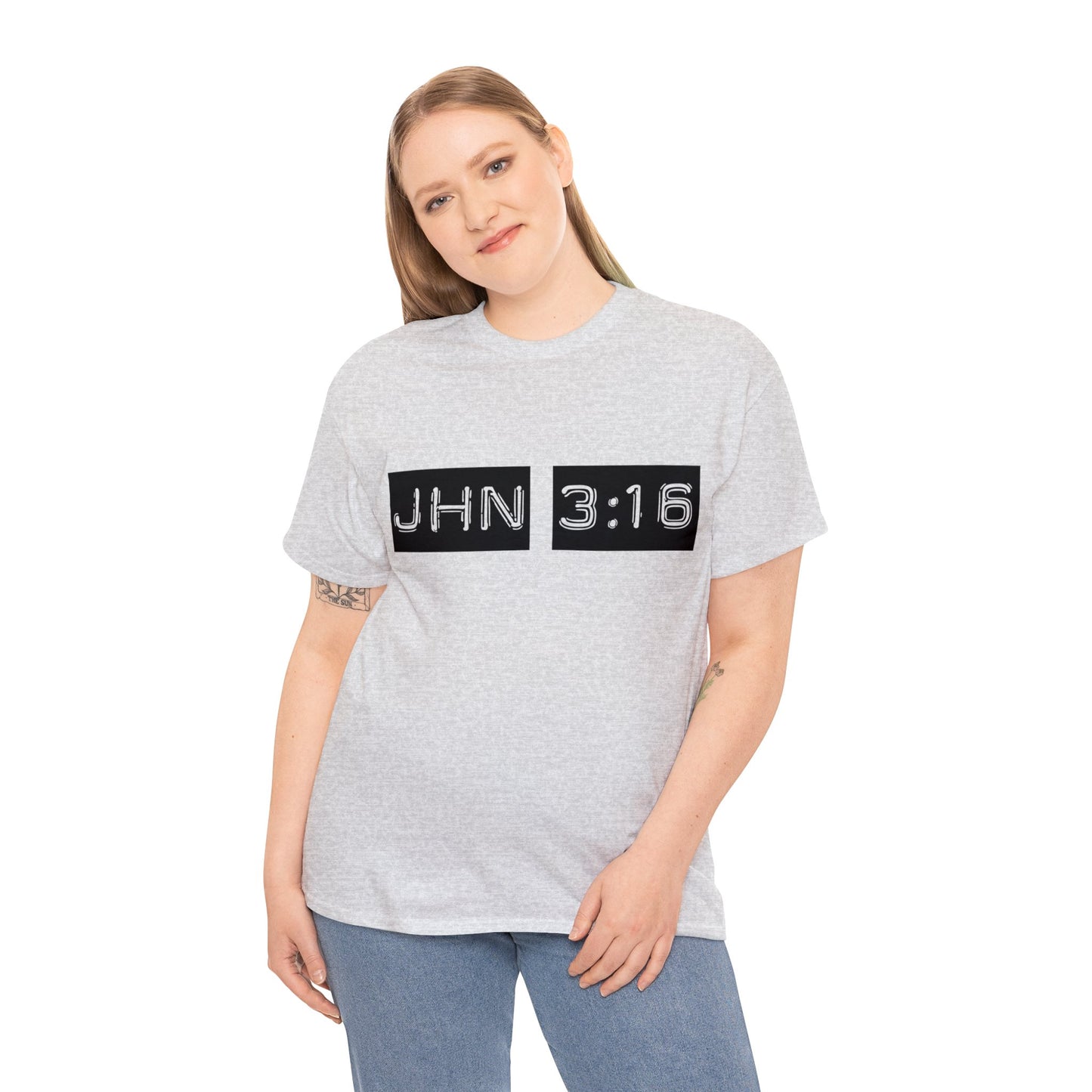 Unisex Heavy Cotton Tee - He so Loved the World