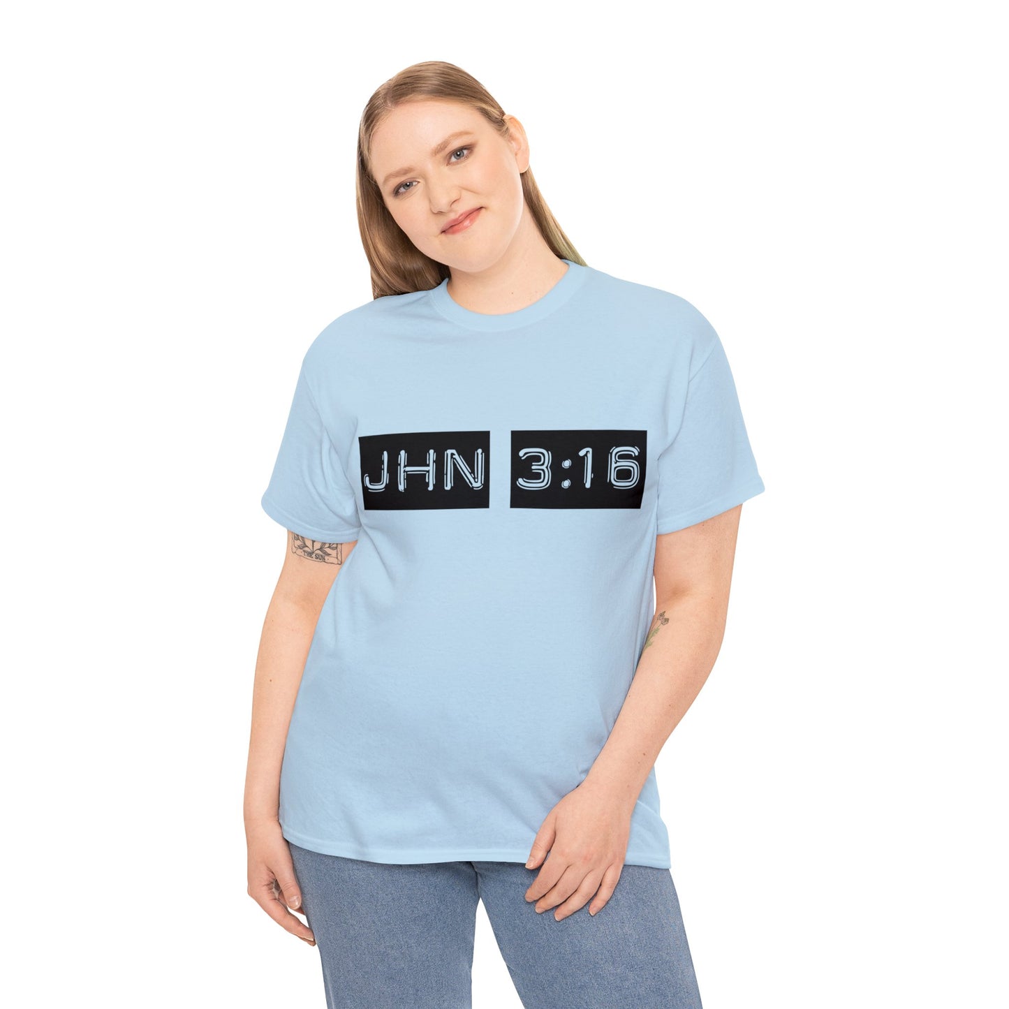 Unisex Heavy Cotton Tee - He so Loved the World