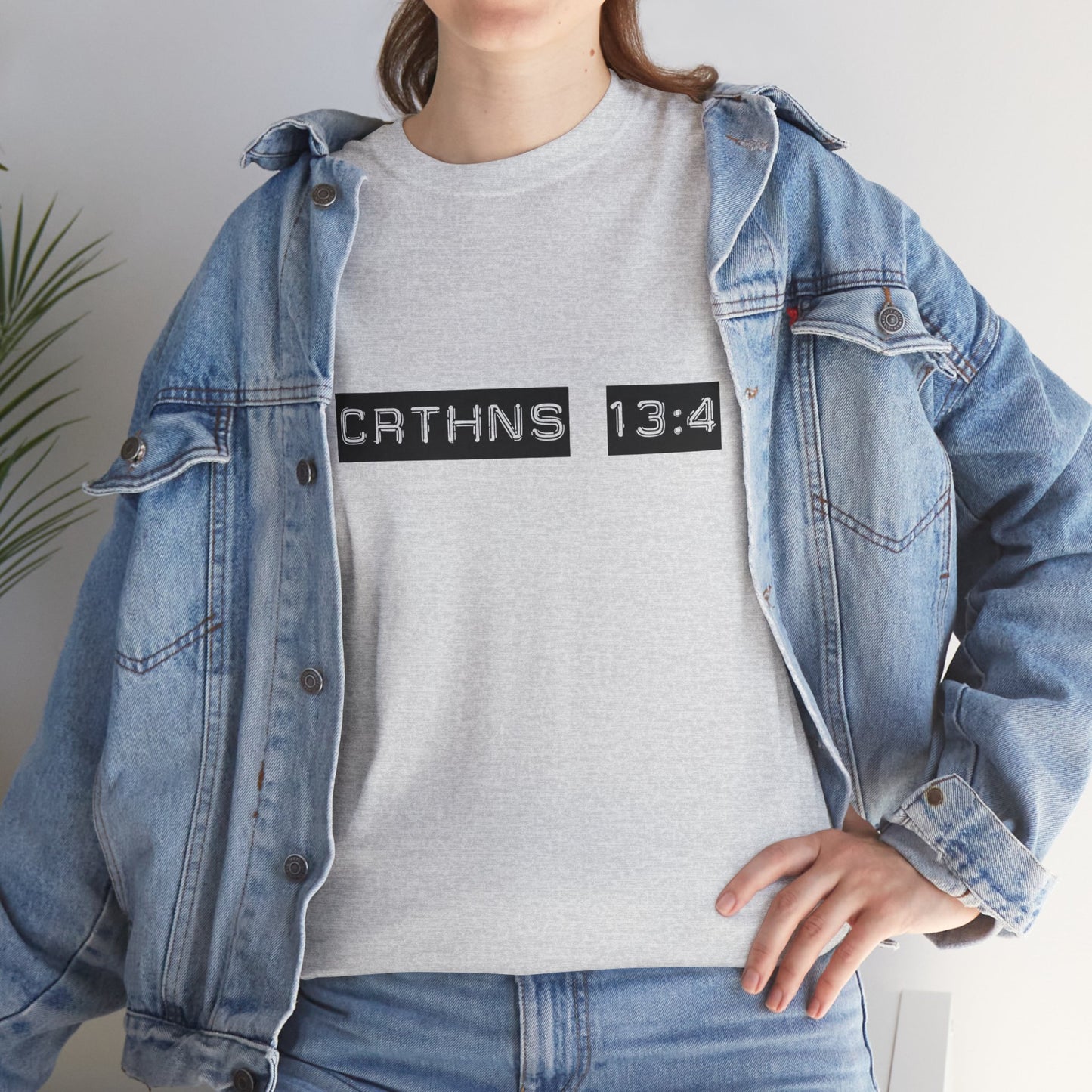 Unisex Heavy Cotton Tee - Love is Patient, Love is Kind