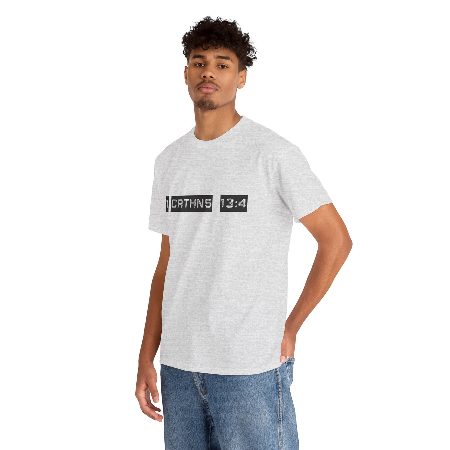 Unisex Heavy Cotton Tee - Love is Patient, Love is Kind
