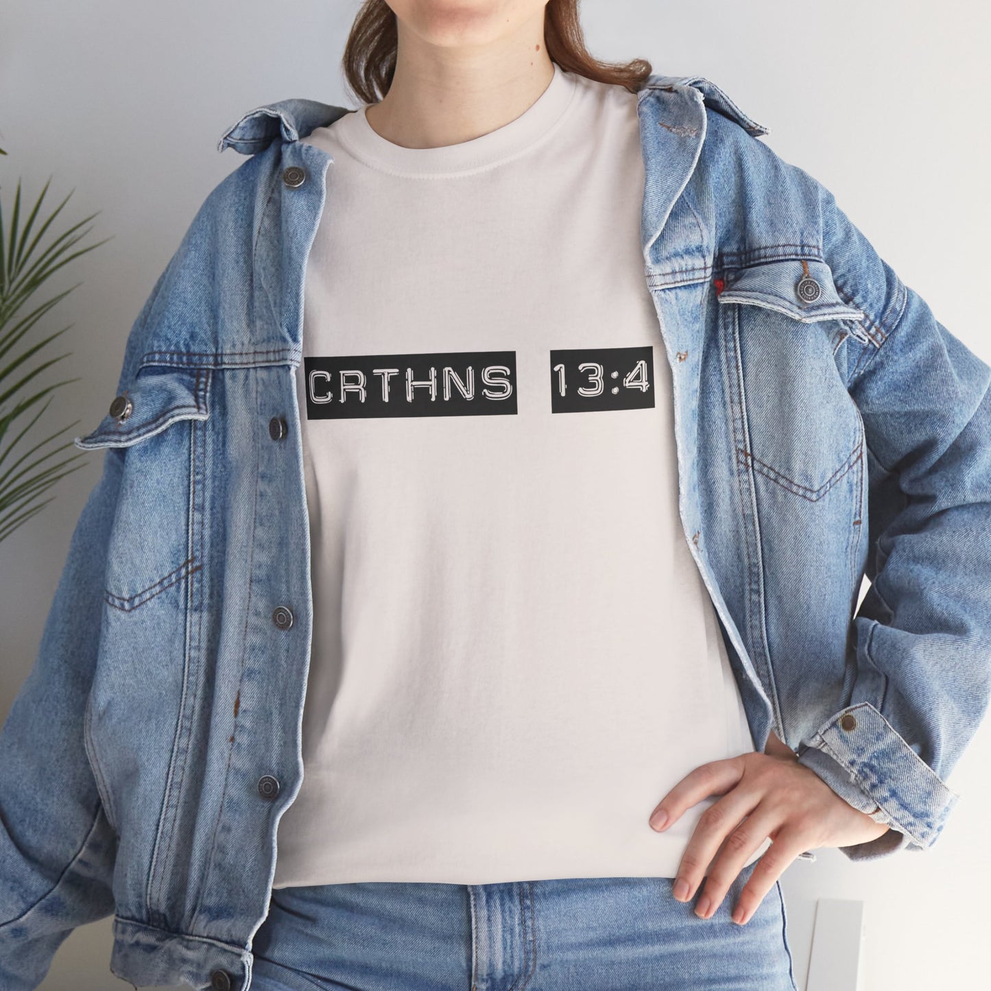 Unisex Heavy Cotton Tee - Love is Patient, Love is Kind