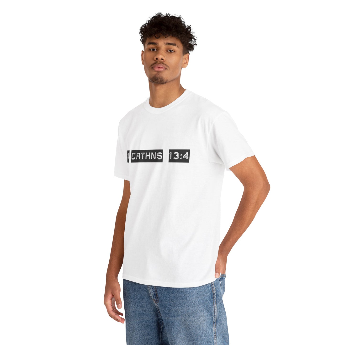 Unisex Heavy Cotton Tee - Love is Patient, Love is Kind
