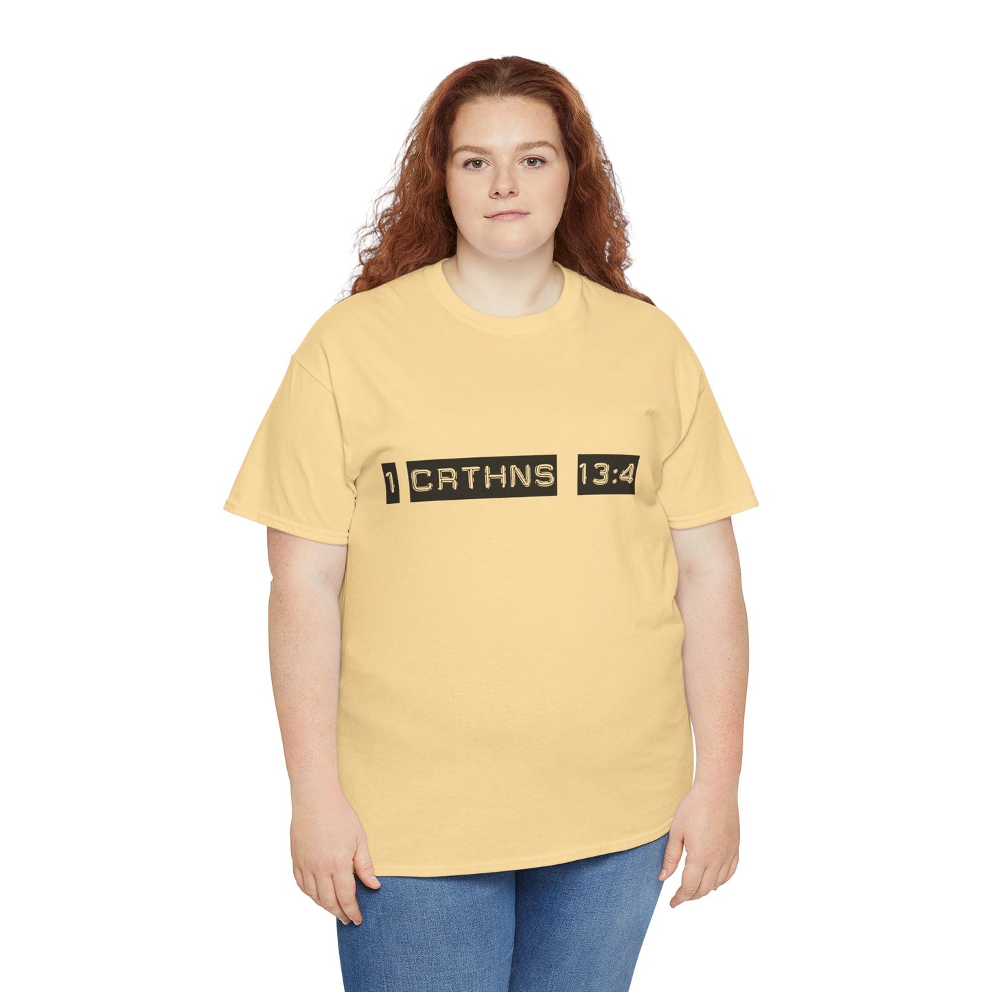 Unisex Heavy Cotton Tee - Love is Patient, Love is Kind