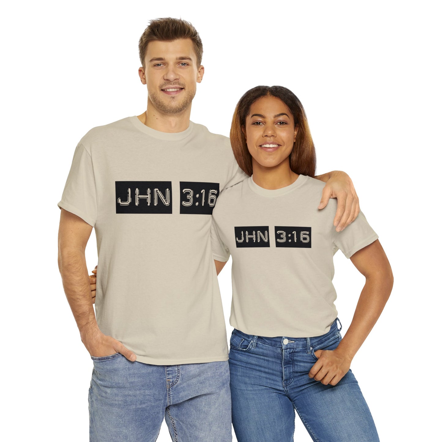 Unisex Heavy Cotton Tee - He so Loved the World