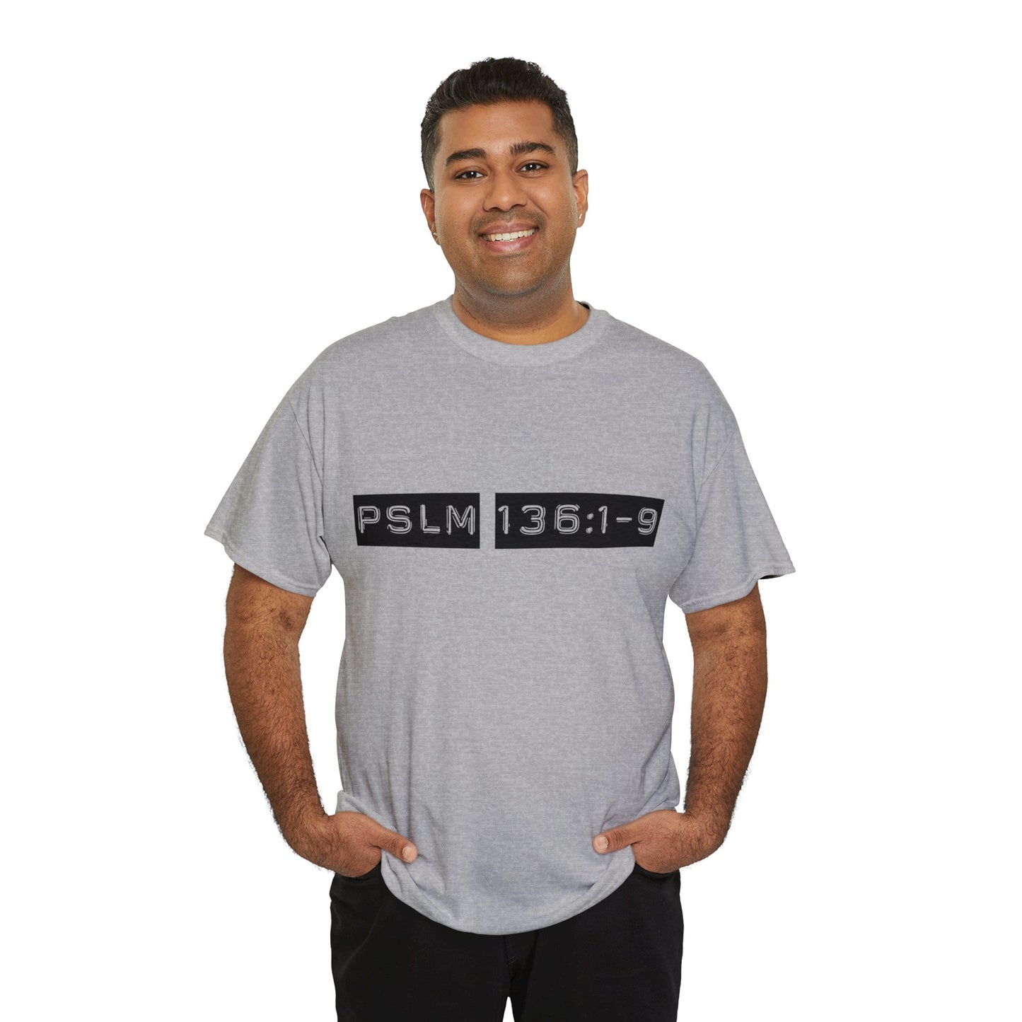 Unisex Heavy Cotton Tee - His Mercy Endureth Forever