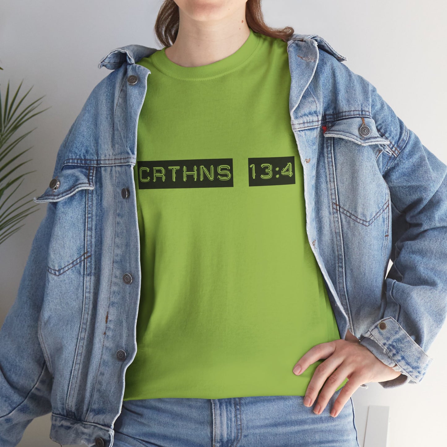 Unisex Heavy Cotton Tee - Love is Patient, Love is Kind